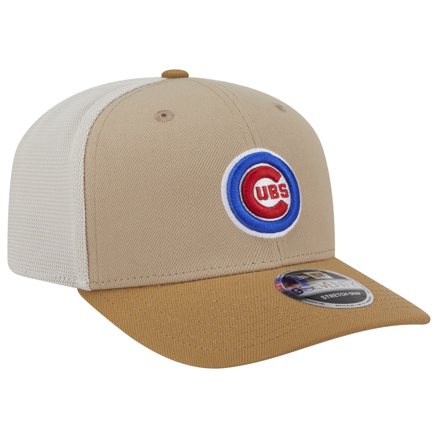 New Era Cubs 9SEVENTY SS 2T Trucker - Men's - Tan/Multi