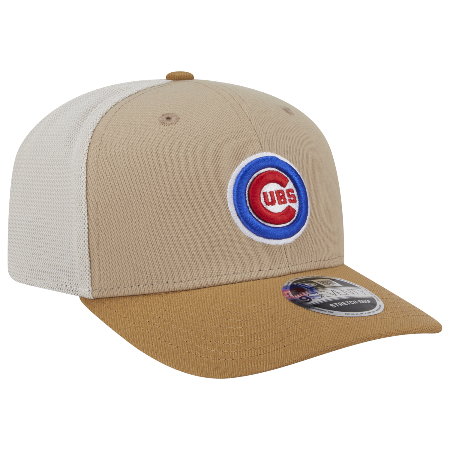New Era Cubs 9SEVENTY SS 2T Trucker - Men's - Tan/Multi