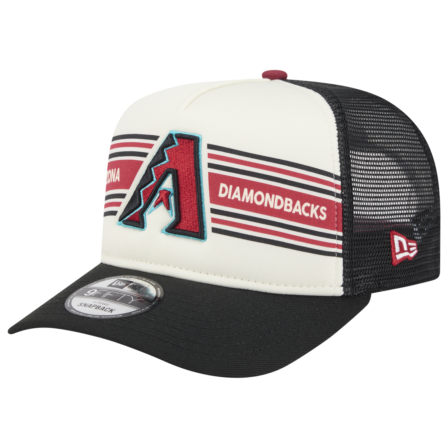 New Era Diamondbacks 9FIFTY A-Frame Banner Cap - Men's - Tan/Multi