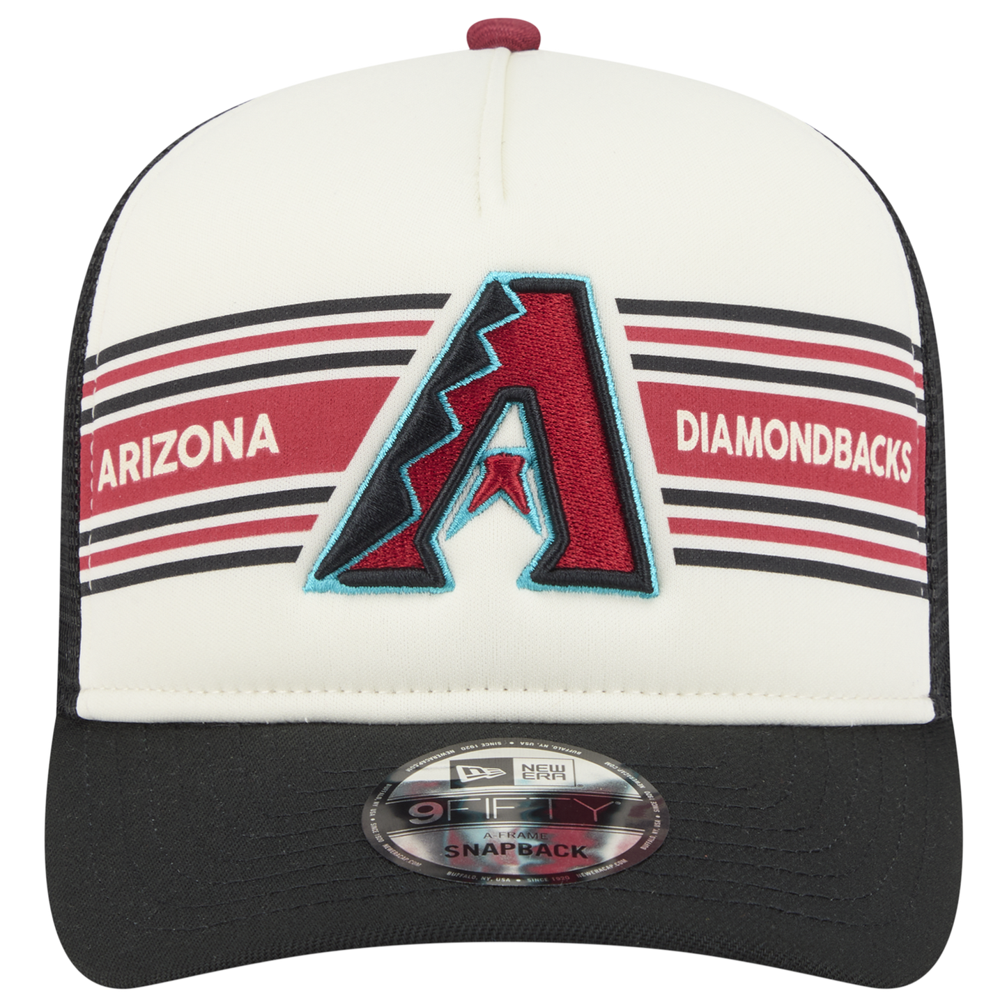 New Era Diamondbacks 9FIFTY A-Frame Banner Cap - Men's - Tan/Multi