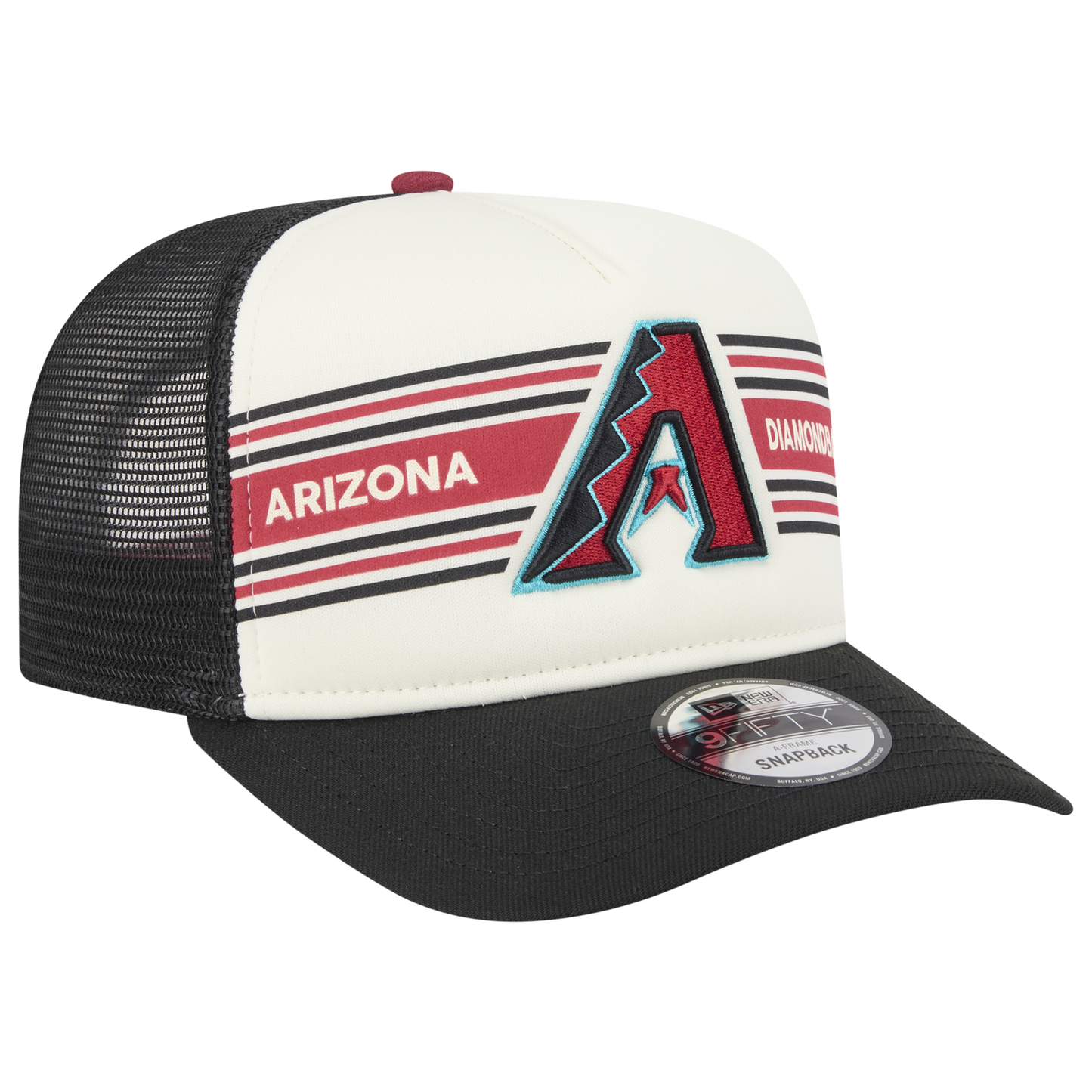New Era Diamondbacks 9FIFTY A-Frame Banner Cap - Men's - Tan/Multi