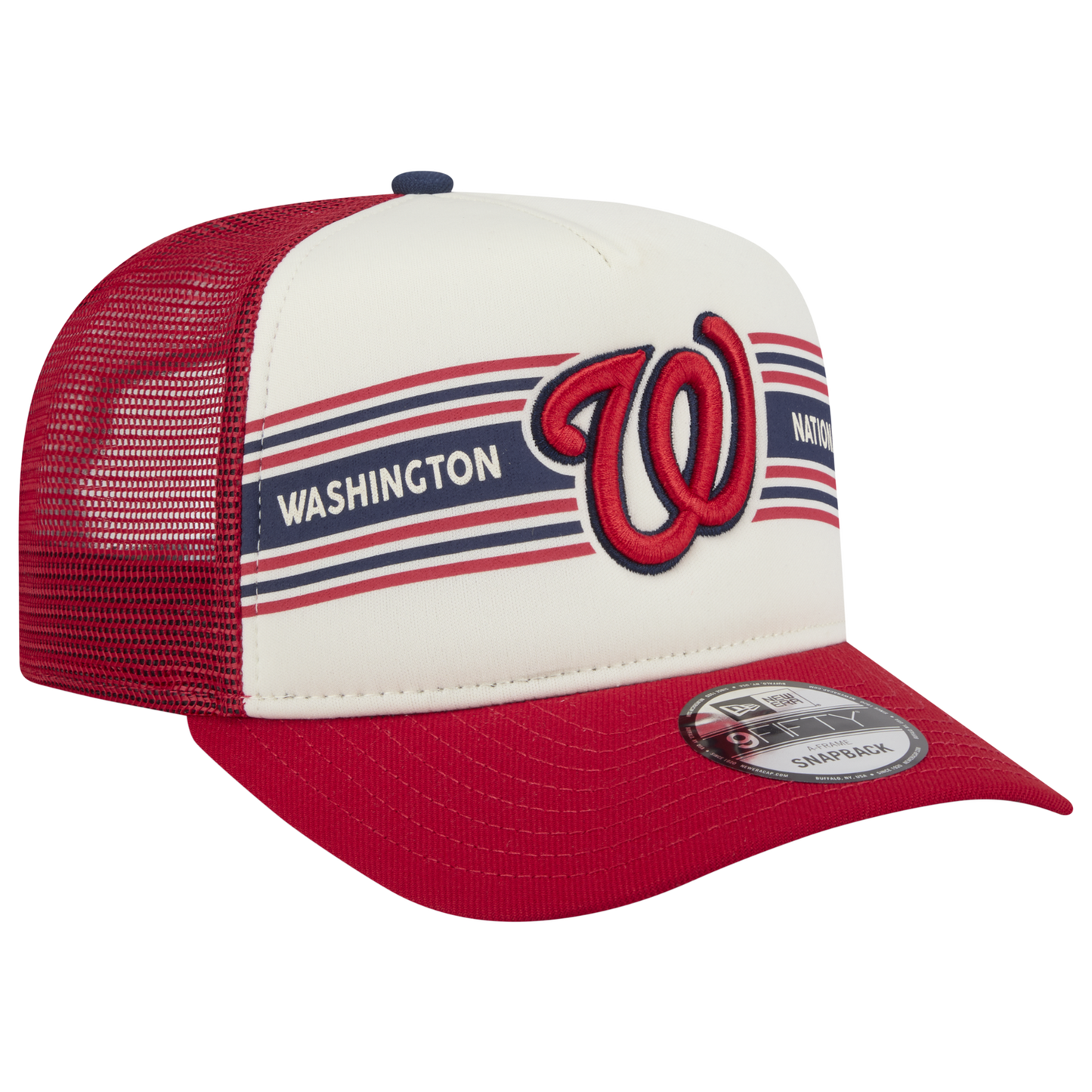 New Era Nationals 9FIFTY A-Frame Banner Cap - Men's - Multi/Tan