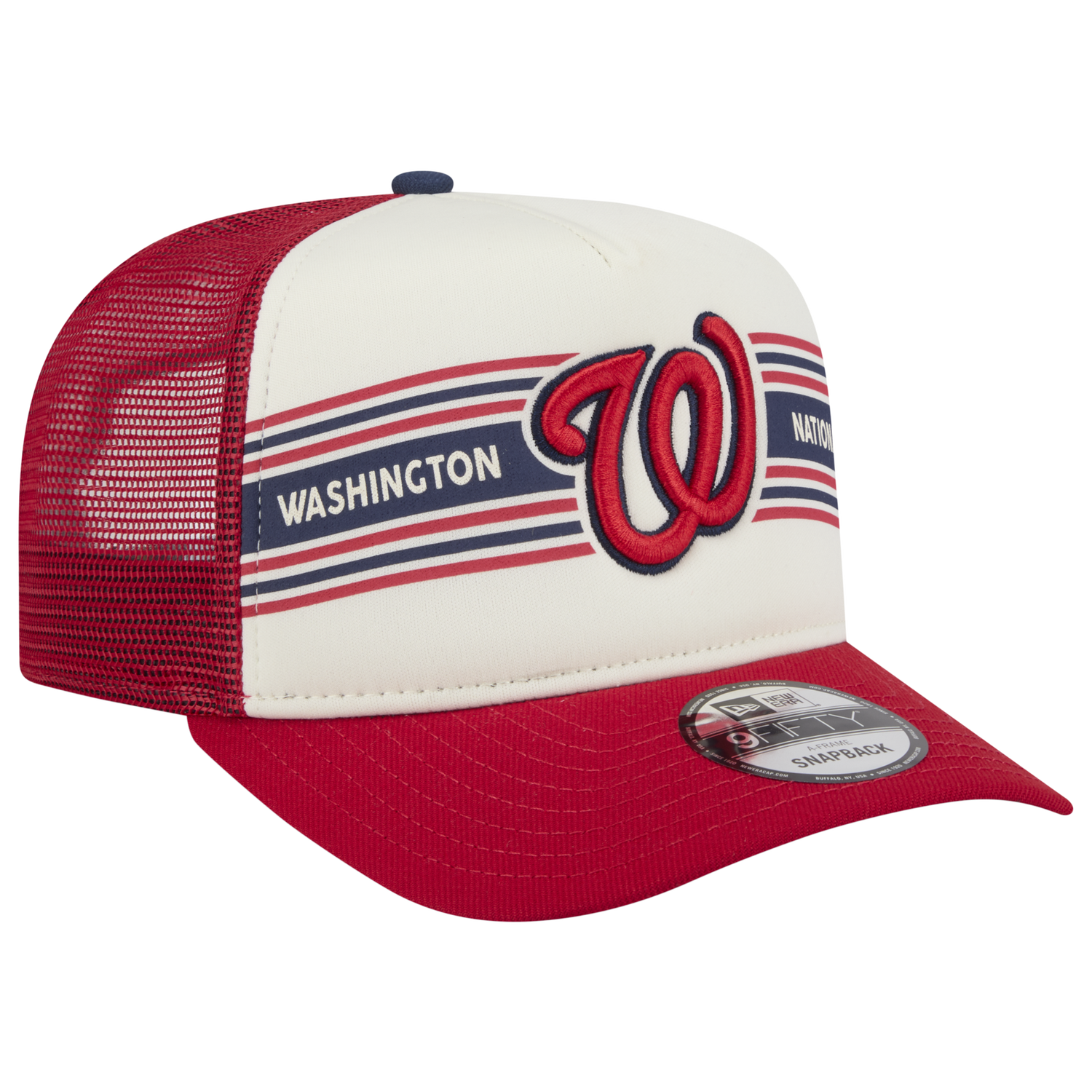 New Era Nationals 9FIFTY A-Frame Banner Cap - Men's - Multi/Tan