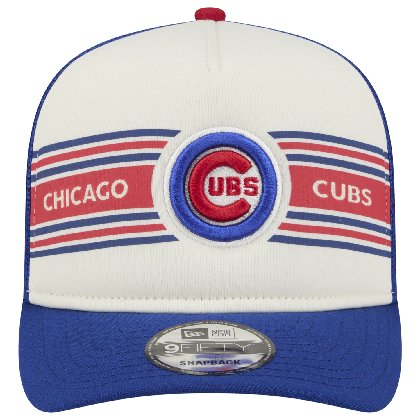 New Era Cubs 9FIFTY A-Frame Banner Cap - Men's - Multi/Tan