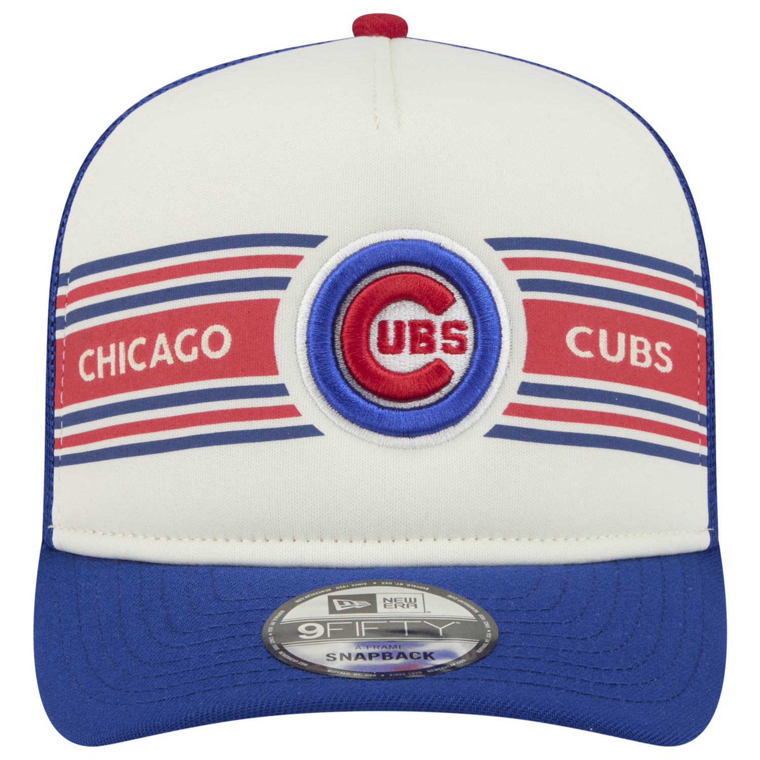 New Era Cubs 9FIFTY A-Frame Banner Cap - Men's - Multi/Tan