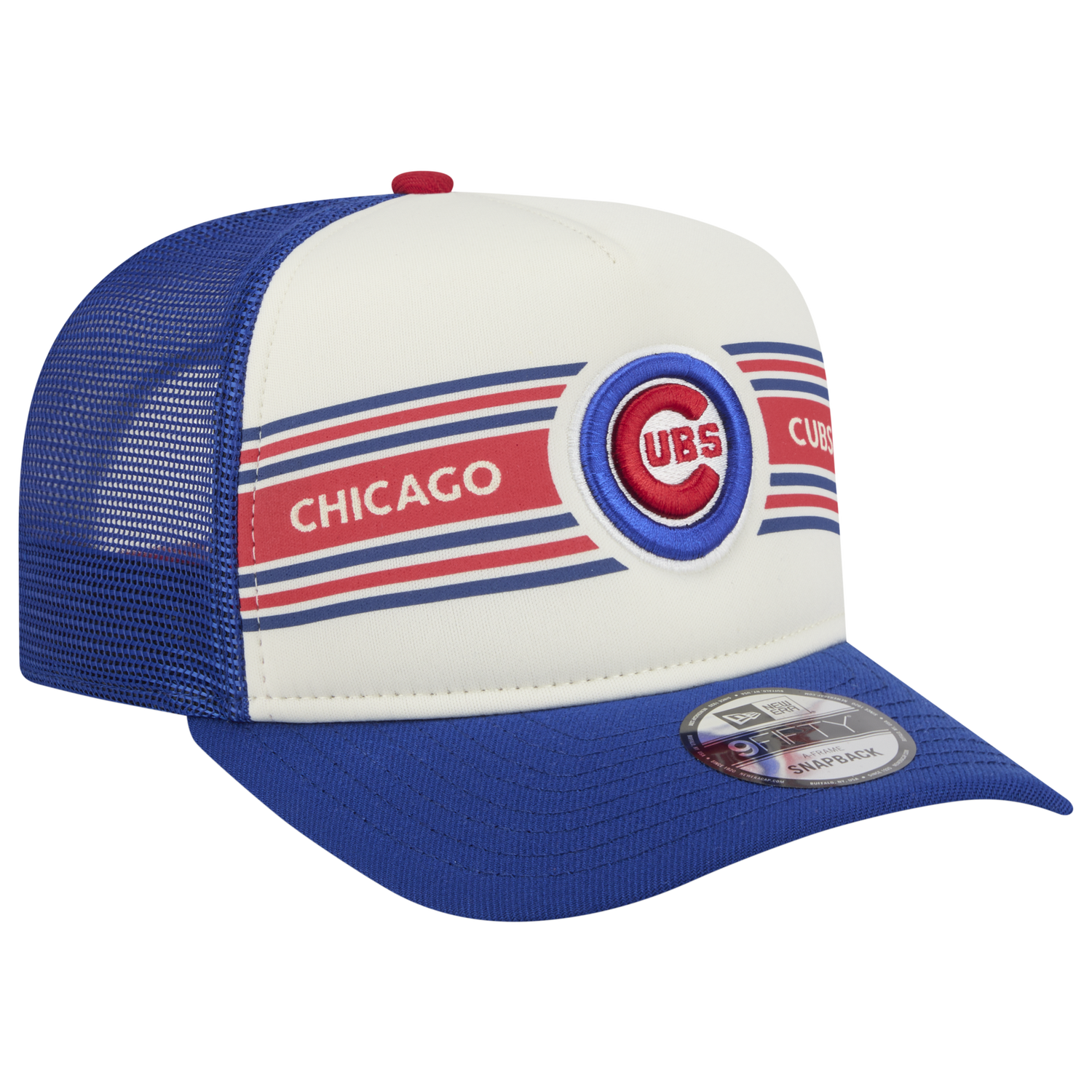 New Era Cubs 9FIFTY A-Frame Banner Cap - Men's - Multi/Tan