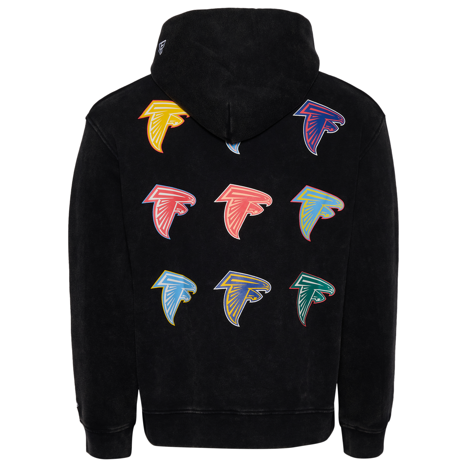 New Era Falcons 3067 Pullover Hoodie - Men's - Black/Multi