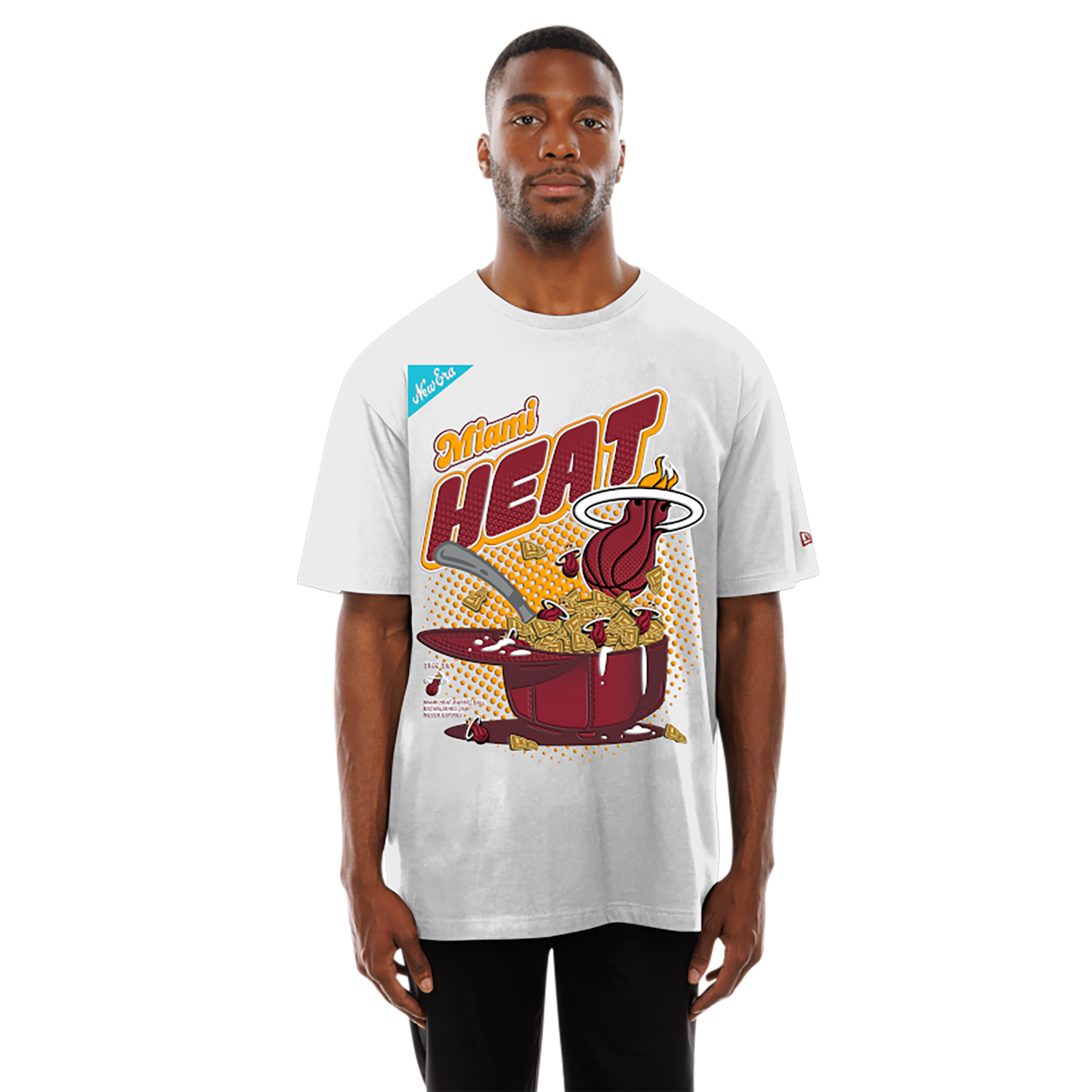 New Era Heat 2775 Short Sleeve T-Shirt - Men's - White/Multi