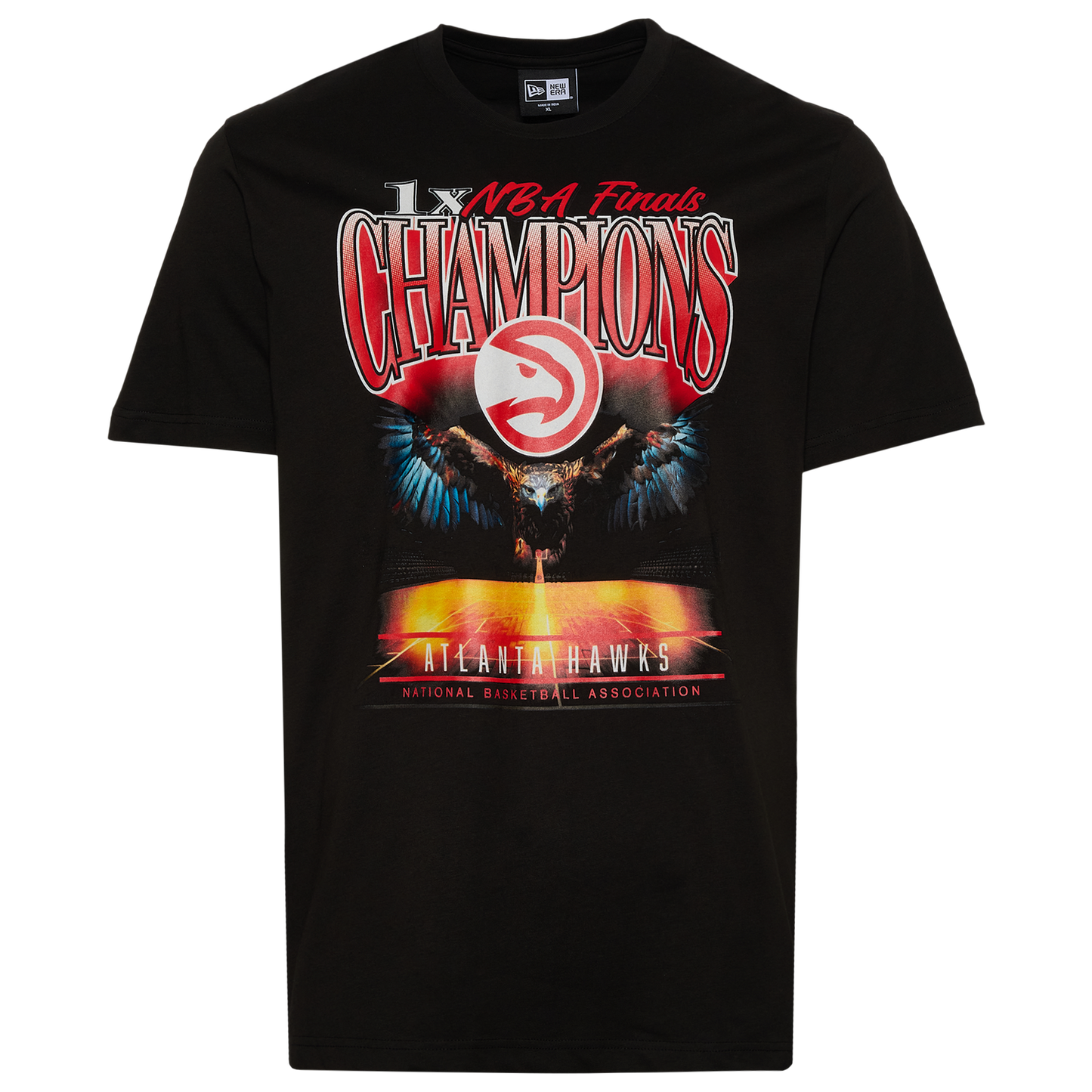 New Era Hawks Ovrsize T-Shirt - Men's - Black/Multi