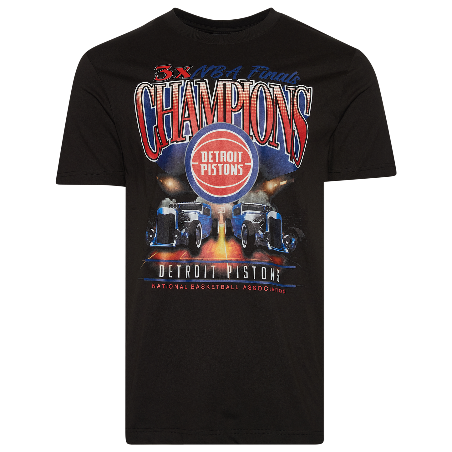 New Era Pistons Oversize T-Shirt - Men's - Black/Multi