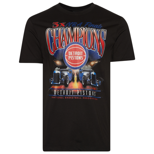New Era Pistons Oversize T-Shirt - Men's - Black/Multi