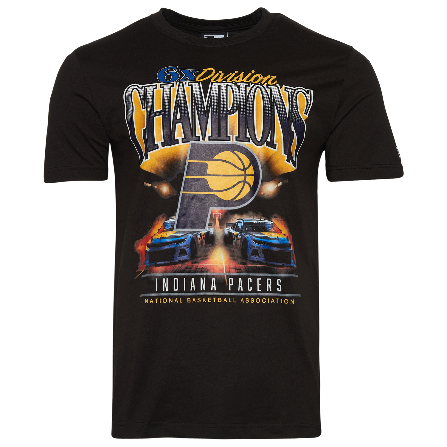 New Era Pacers Oversize T-Shirt - Men's - Black/Multi