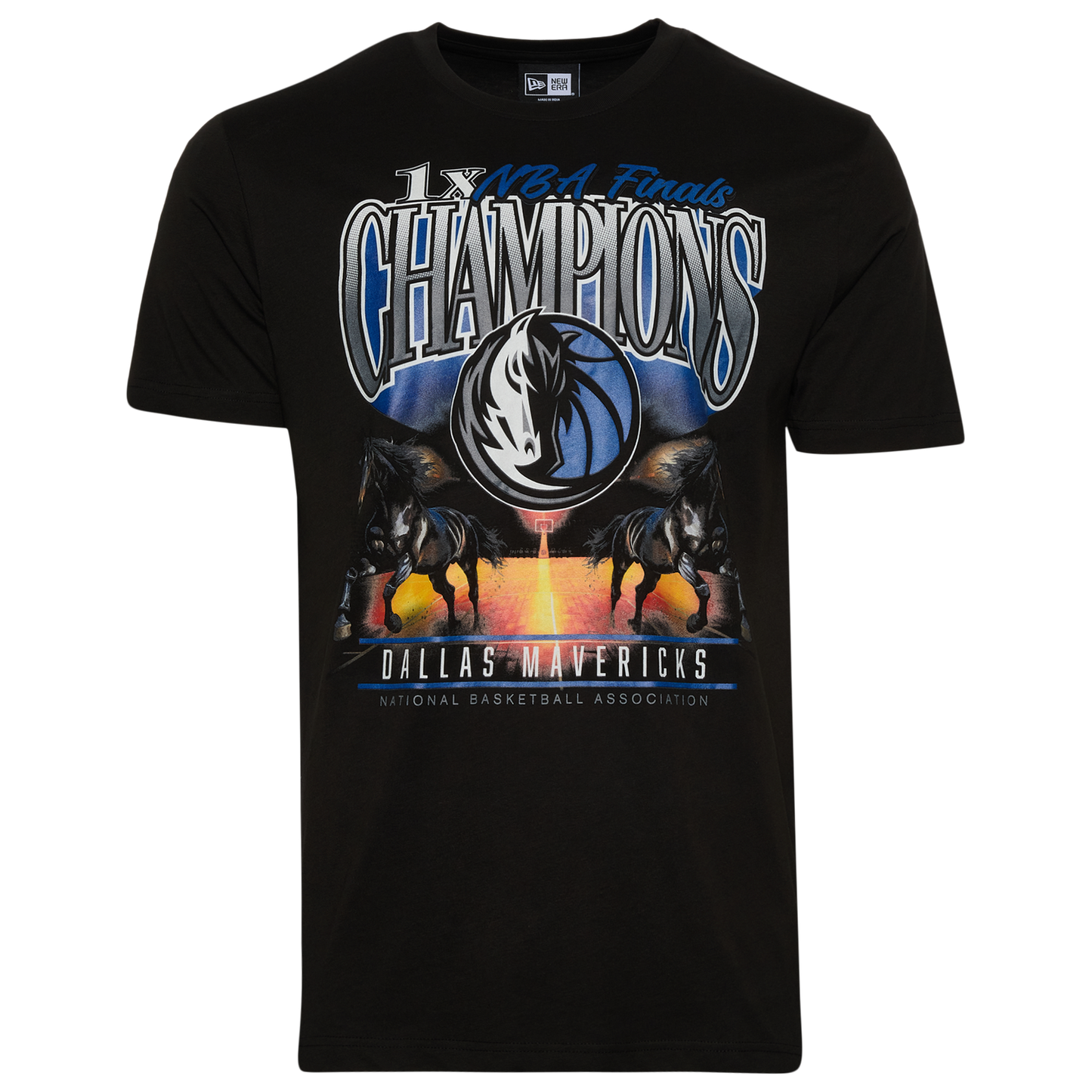 New Era Mavericks Oversize T-Shirt - Men's - Black/Multi