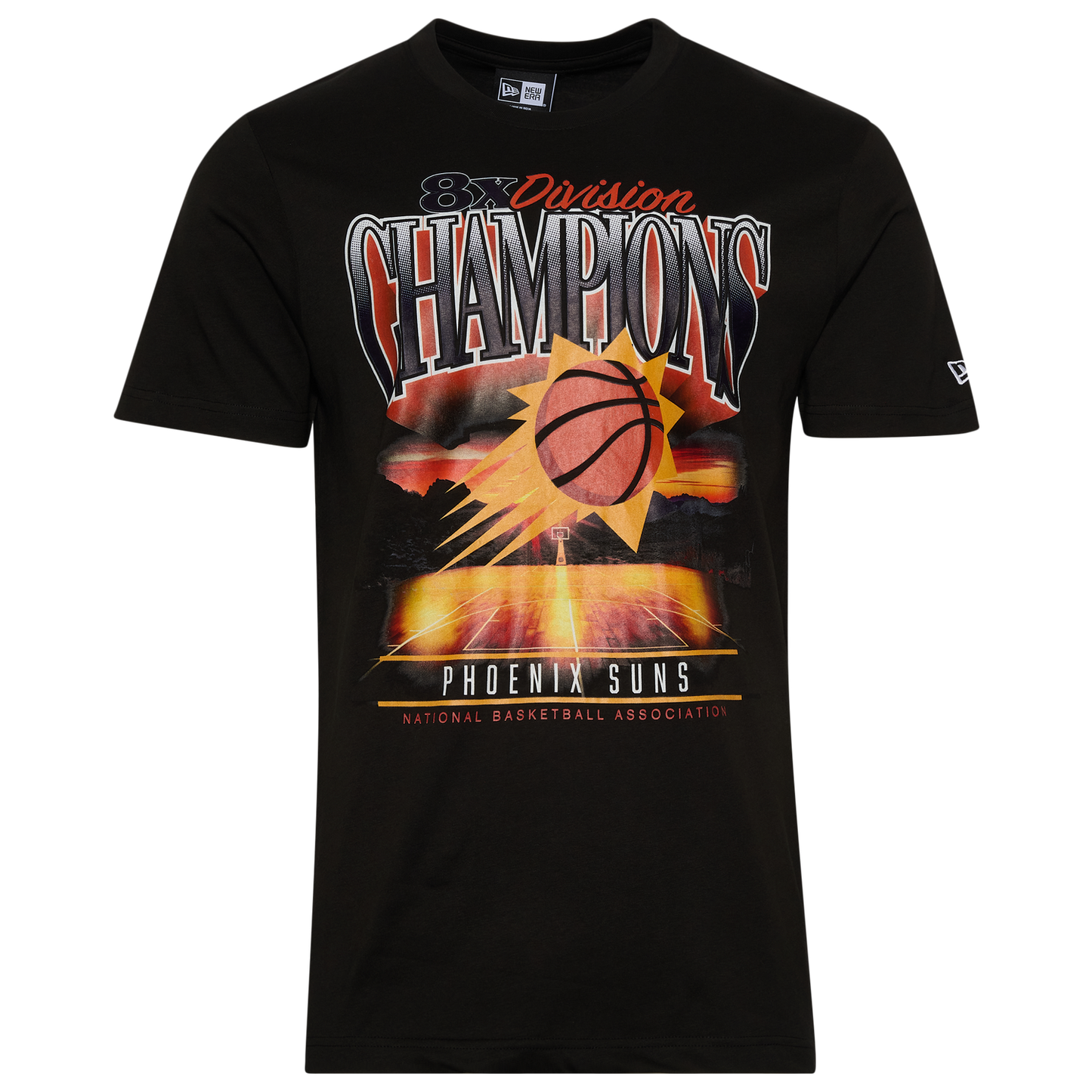 New Era Suns Oversize T-Shirt - Men's - Black/Multi