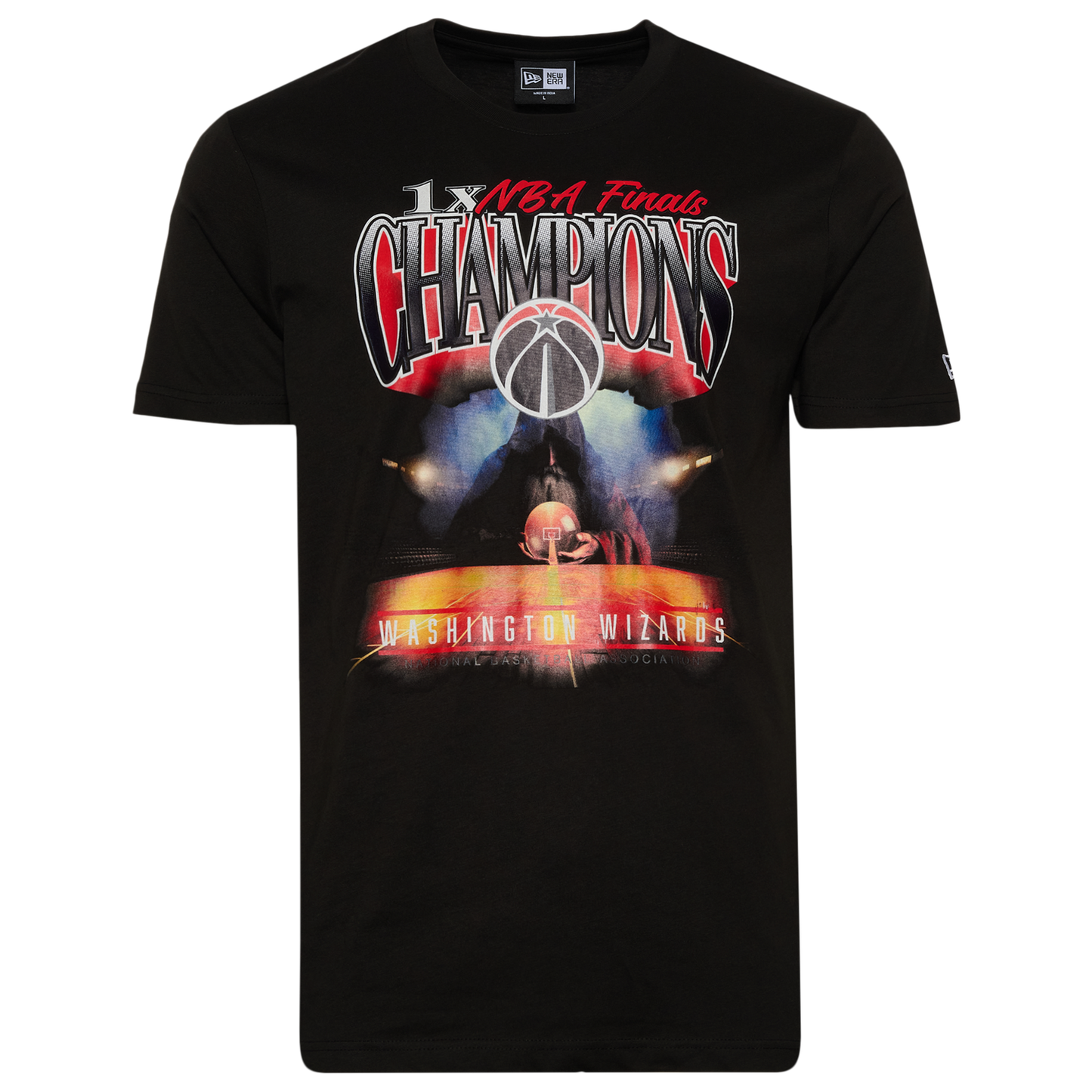 New Era Wizards Oversize T-Shirt - Men's - Black/Multi