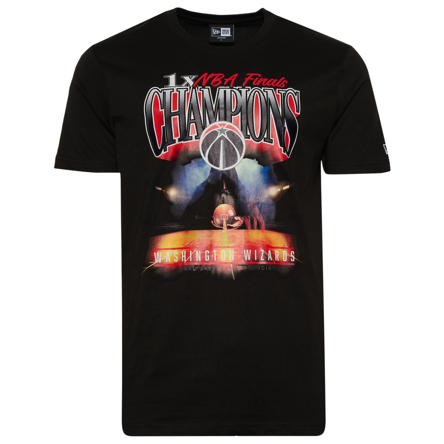 New Era Wizards Oversize T-Shirt - Men's - Black/Multi
