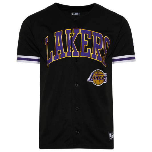 New Era Lakers Jersey - Men's - Black/Multi