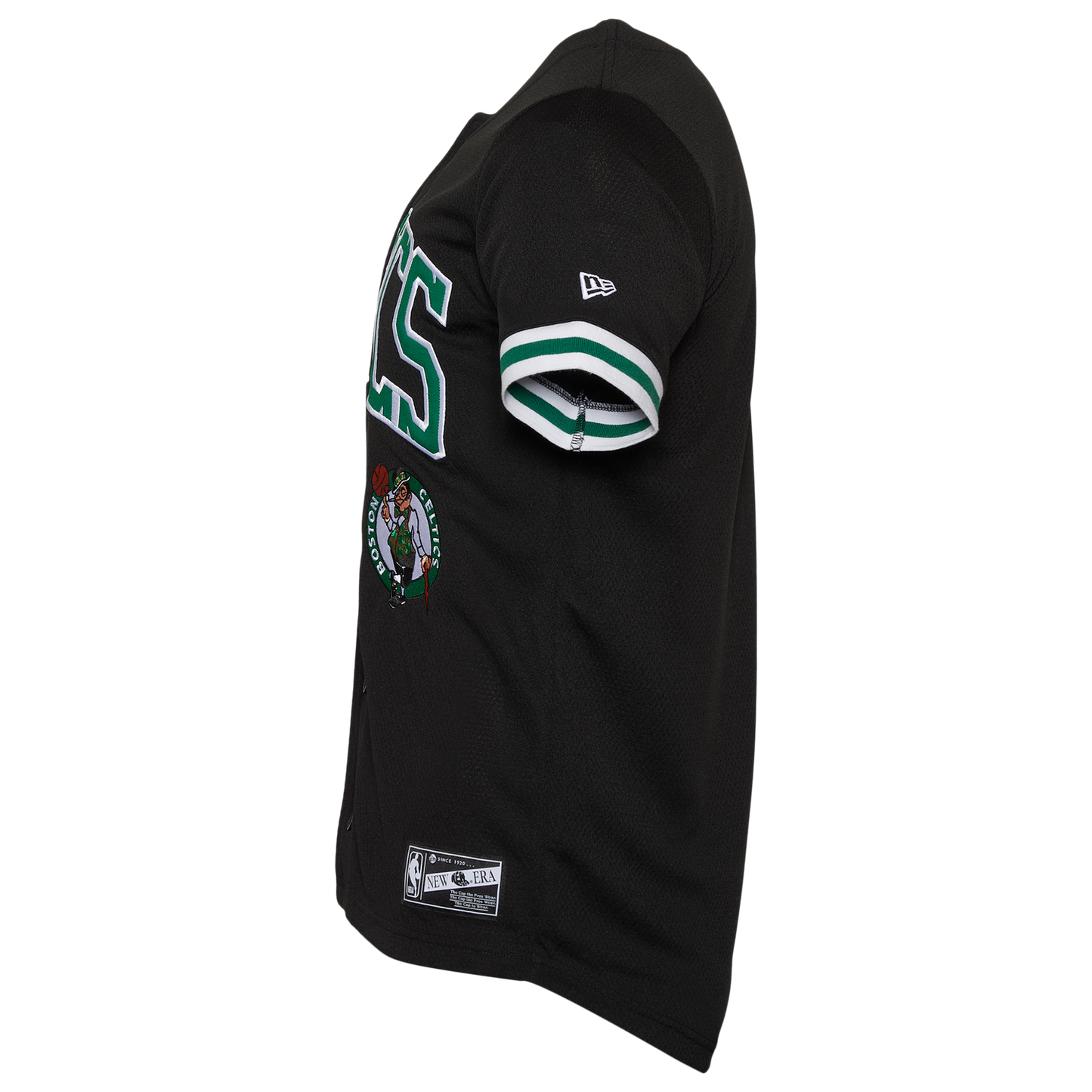 New Era Celtics Jersey - Men's - Black/Multi