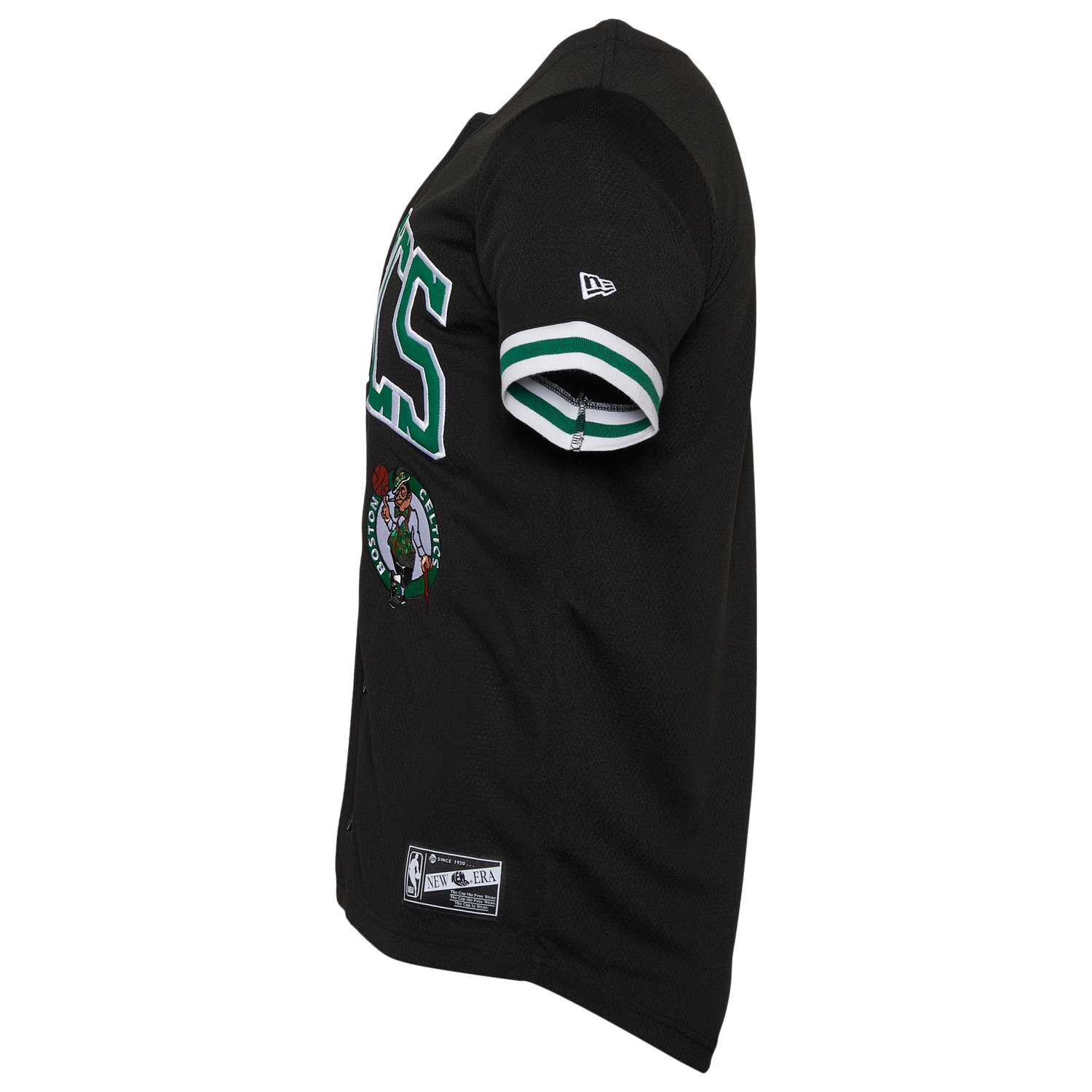 New Era Celtics Jersey - Men's - Black/Multi
