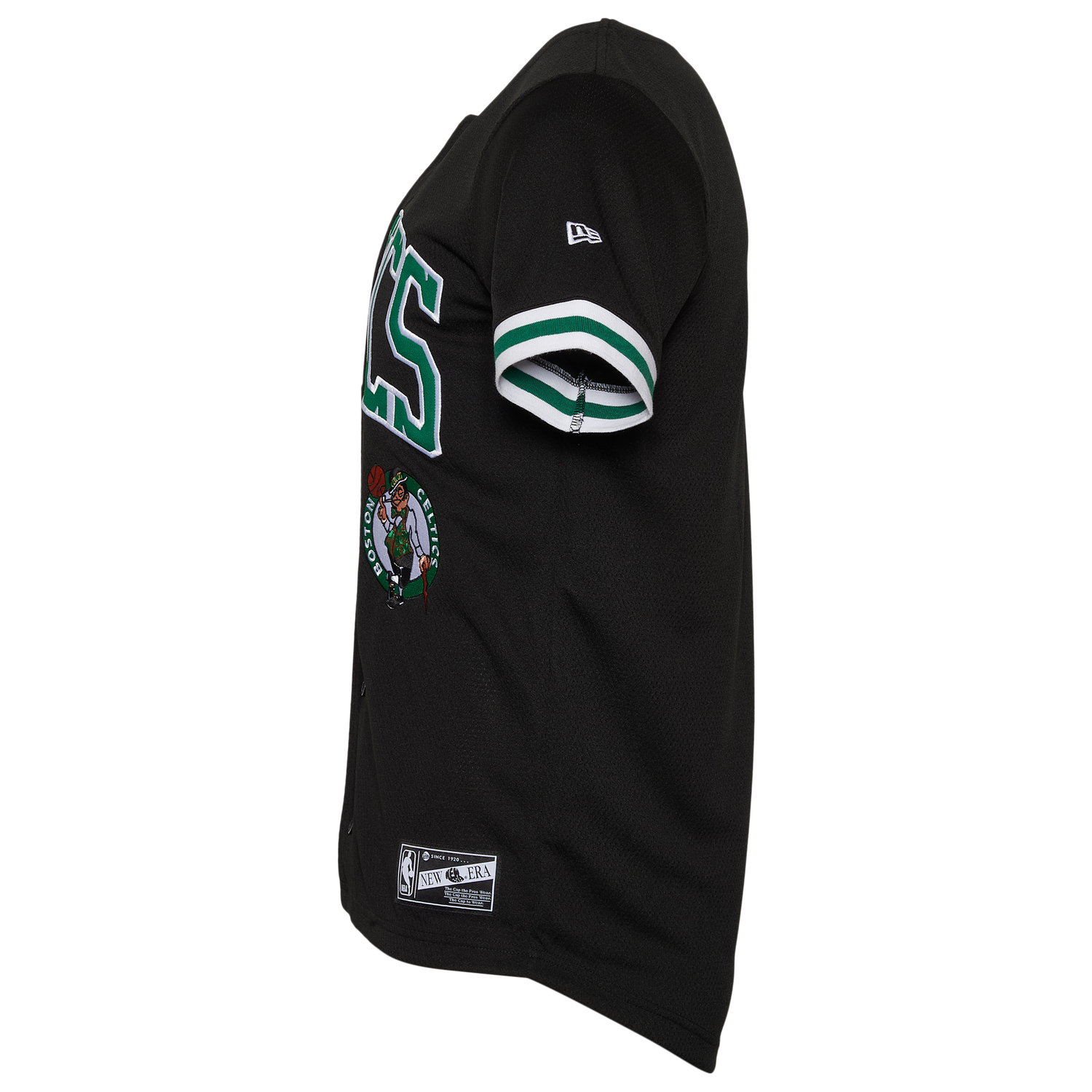 New Era Celtics Jersey - Men's - Black/Multi