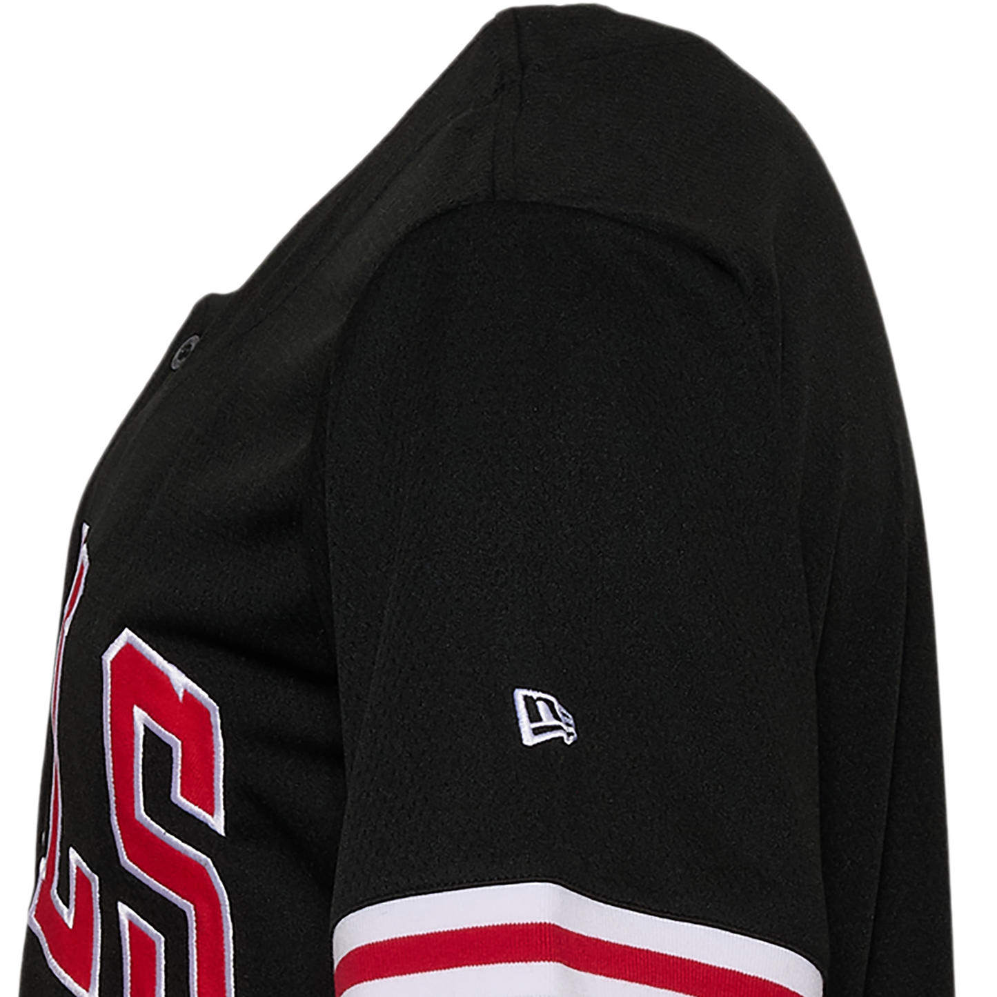 New Era Bulls Jersey - Men's - Black/Multi