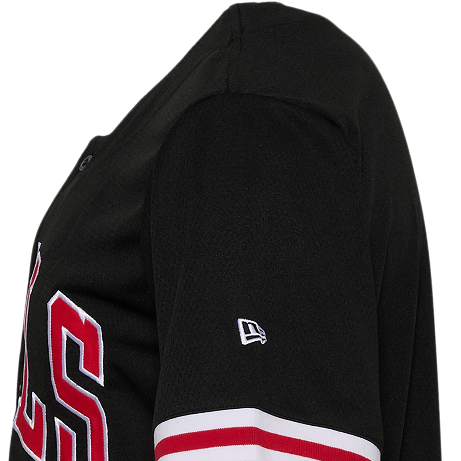 New Era Bulls Jersey - Men's - Black/Multi