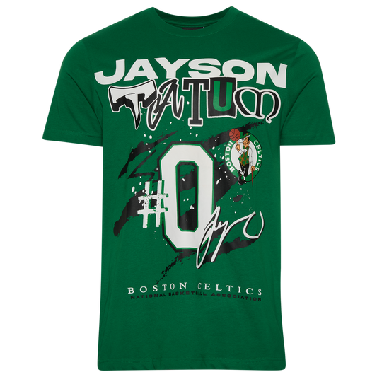 New Era Celtics Jayson Tatum Oversize Tshirt - Men's - Kelly Green/Multi