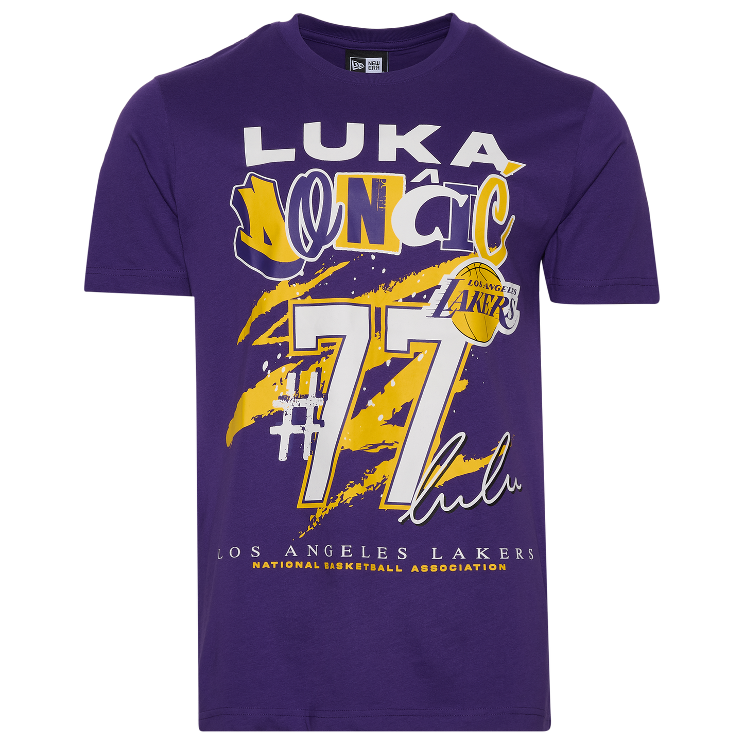 New Era Mavericks Luka Doncic Oversize T-Shirt - Men's - Blue/Multi
