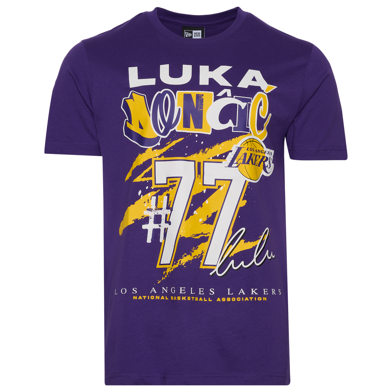 New Era Mavericks Luka Doncic Oversize T-Shirt - Men's - Blue/Multi