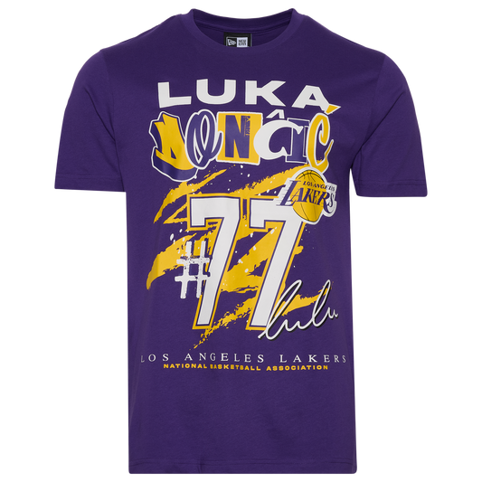 New Era Mavericks Luka Doncic Oversize T-Shirt - Men's - Blue/Multi