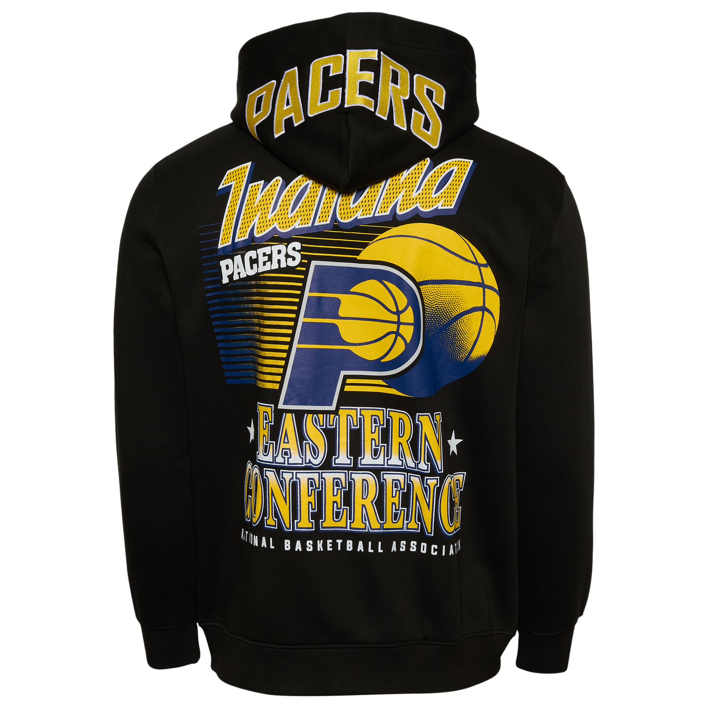 New Era Pacers Pullover Hoodie - Men's - Black/Multi