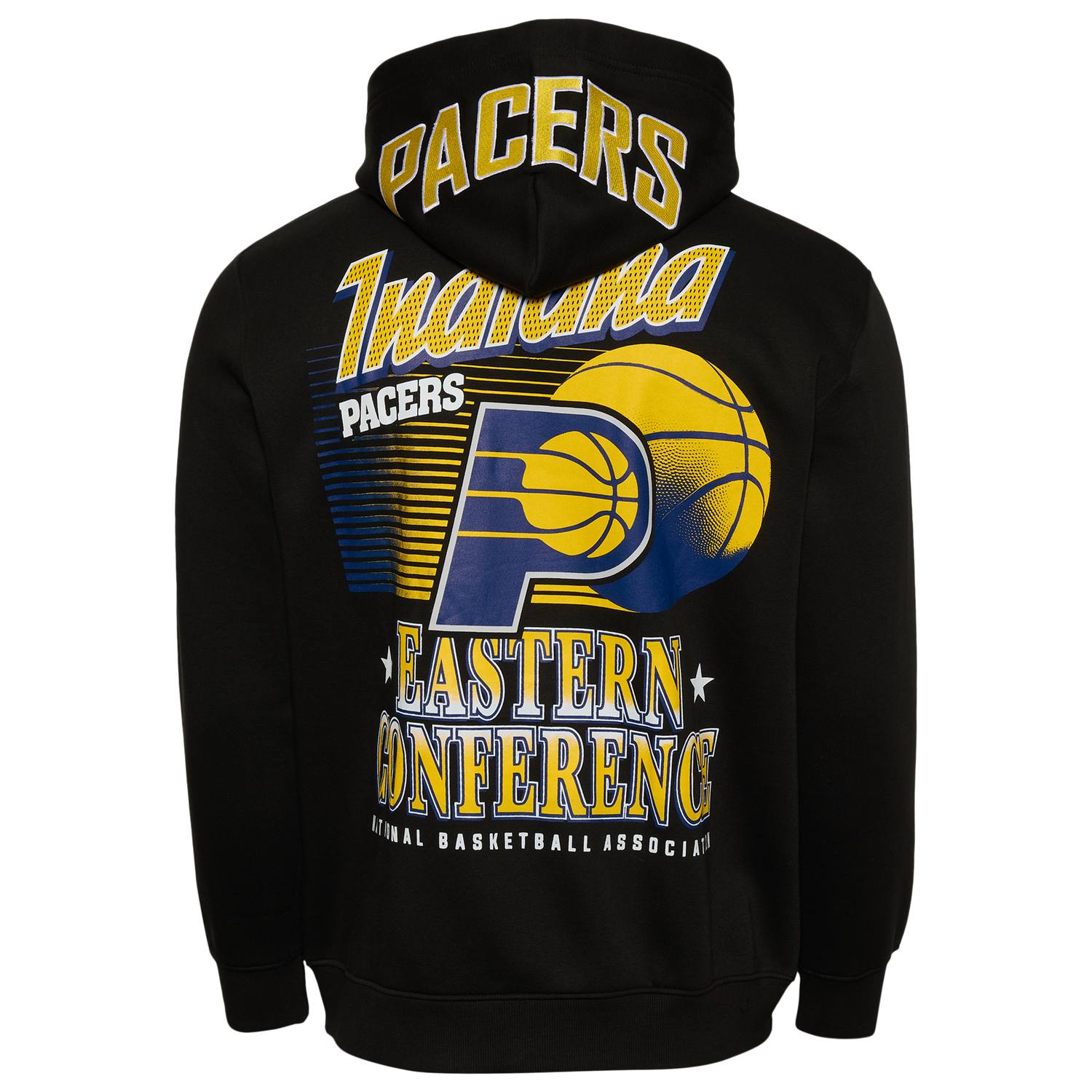 New Era Pacers Pullover Hoodie - Men's - Black/Multi