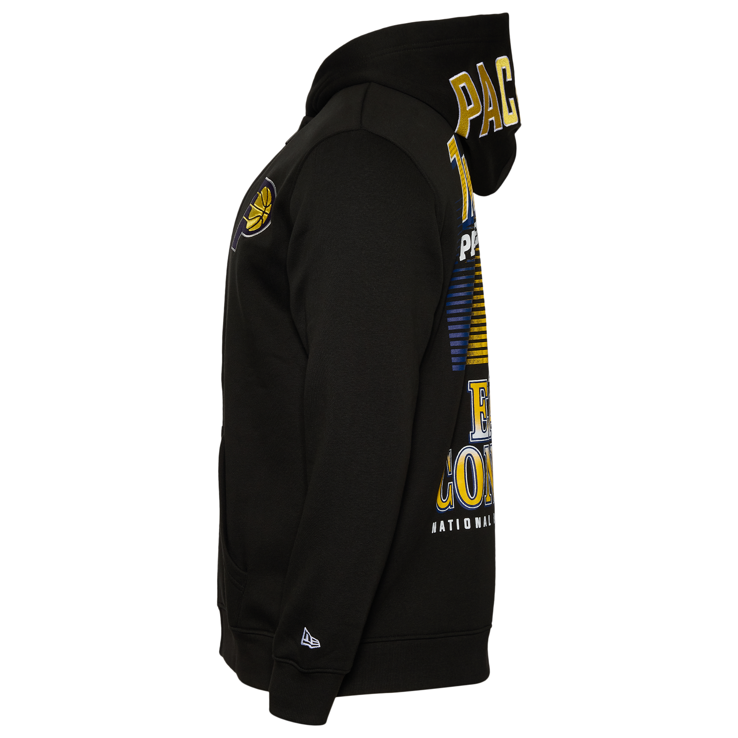 New Era Pacers Pullover Hoodie - Men's - Black/Multi