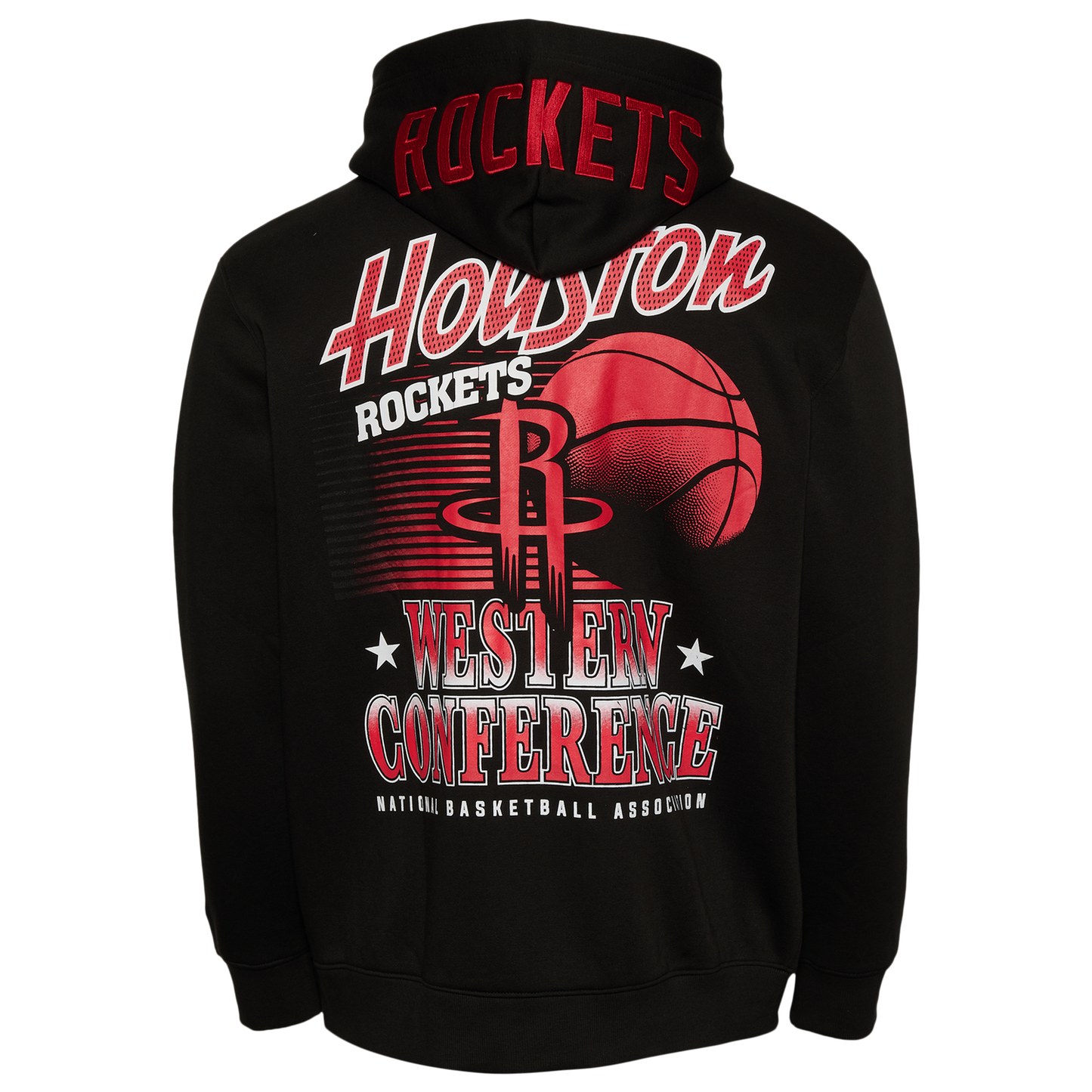 New Era Rockets Pullover Hoodie - Men's - Black/Multi