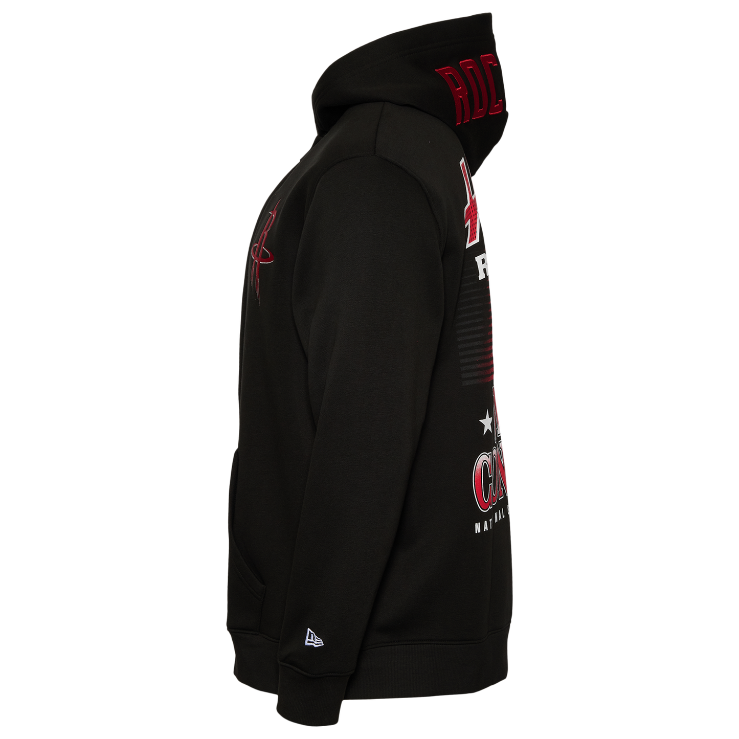 New Era Rockets Pullover Hoodie - Men's - Black/Multi