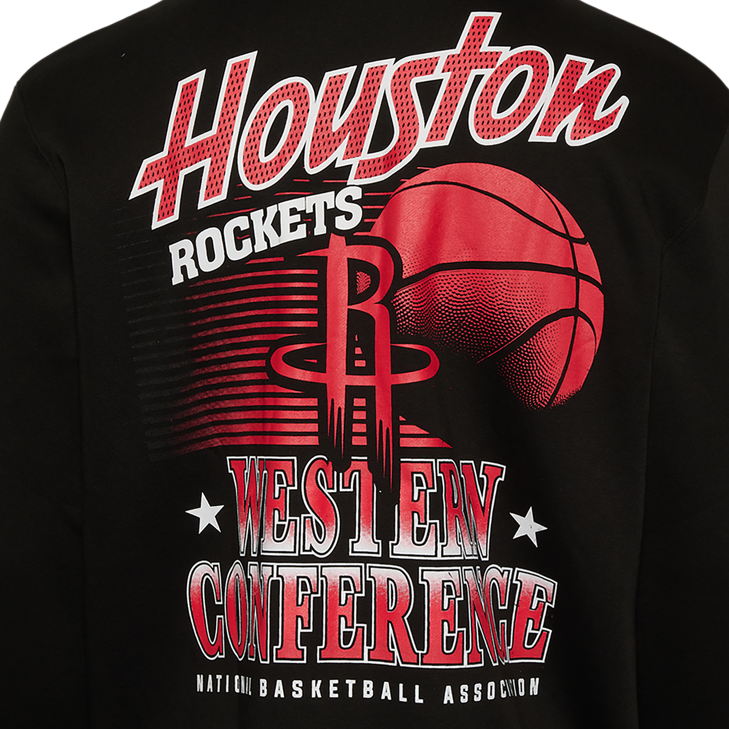 New Era Rockets Pullover Hoodie - Men's - Black/Multi