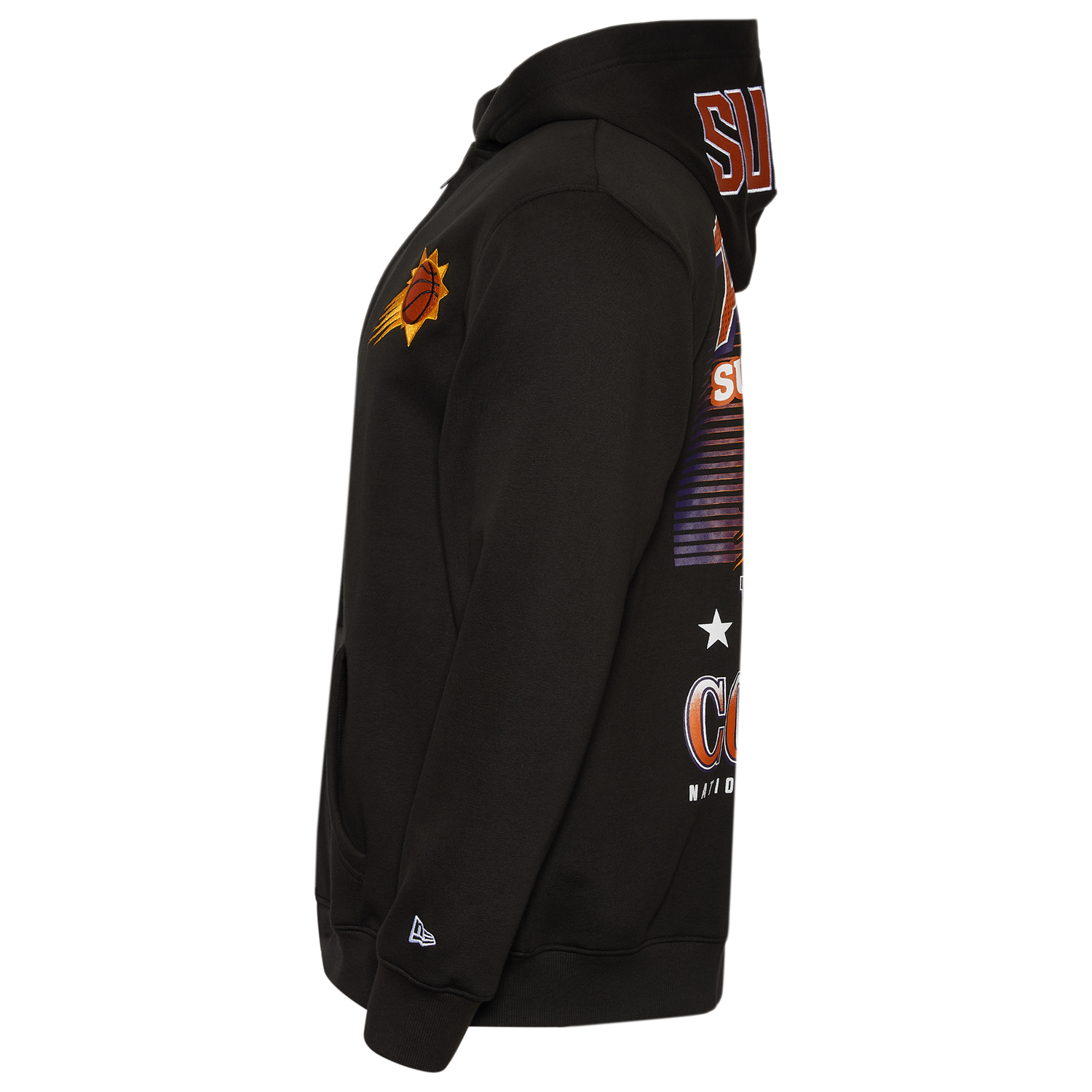 New Era Suns Pullover Hoodie - Men's - Black/Multi