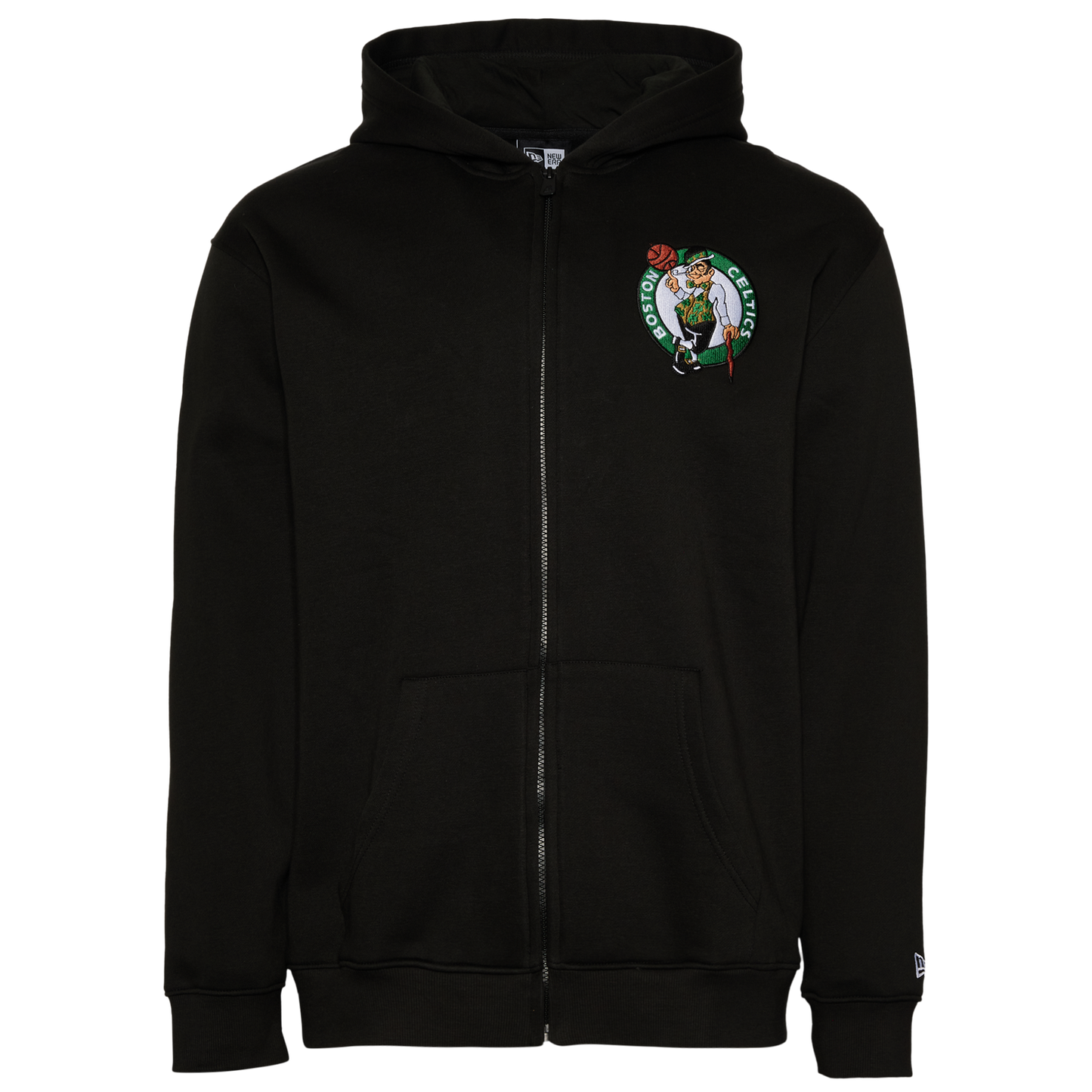 New Era Celtics Pullover Hoodie - Men's - Black/Multi