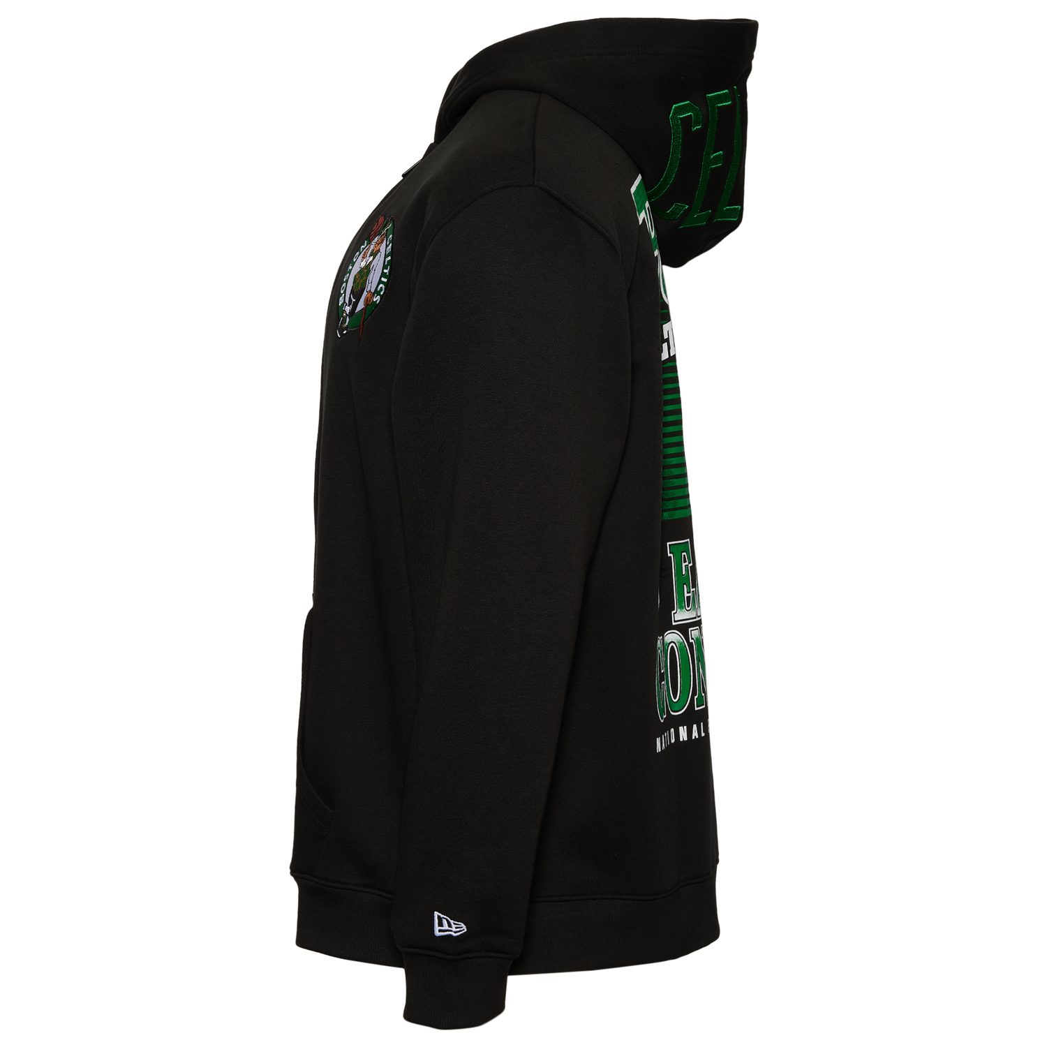 New Era Celtics Pullover Hoodie - Men's - Black/Multi