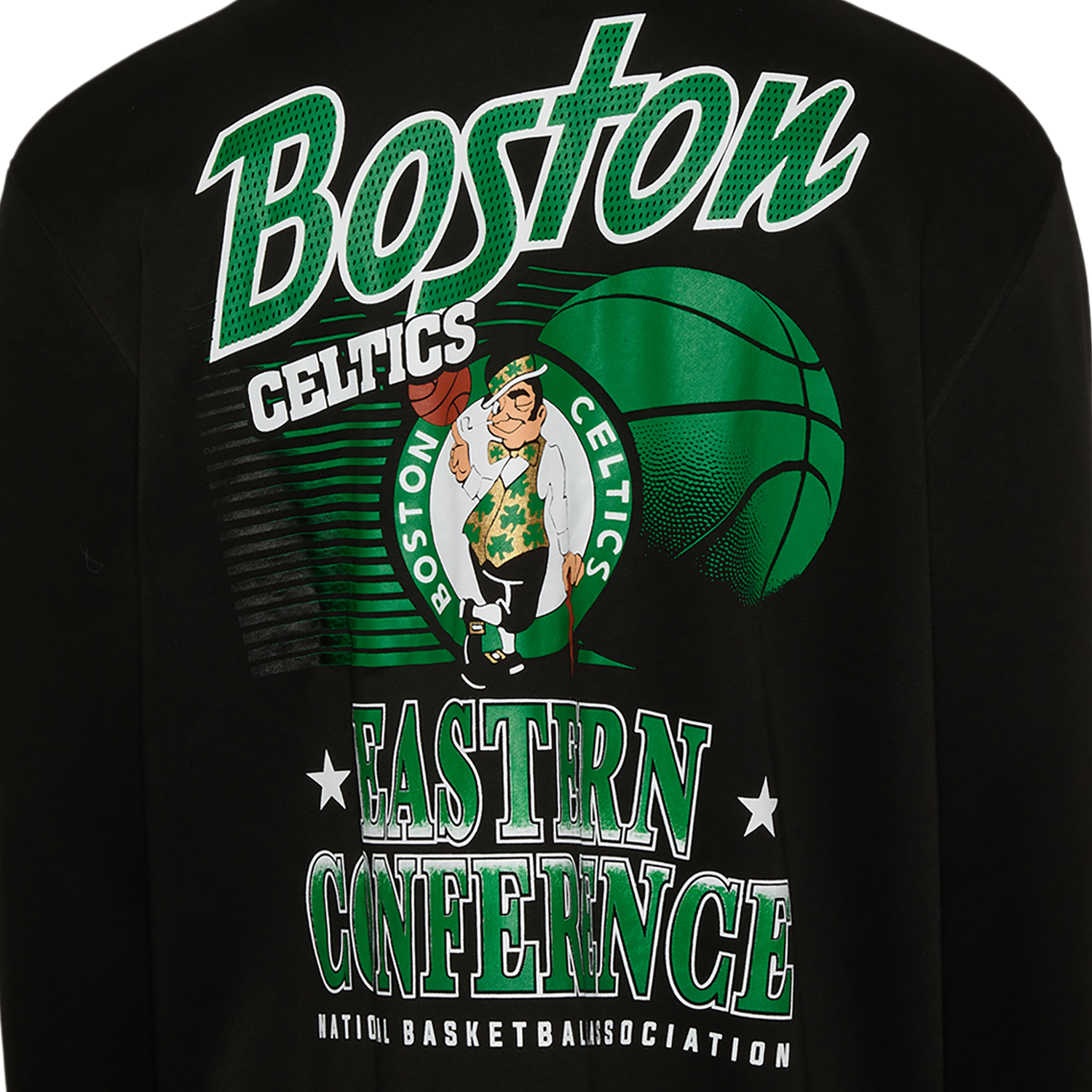 New Era Celtics Pullover Hoodie - Men's - Black/Multi