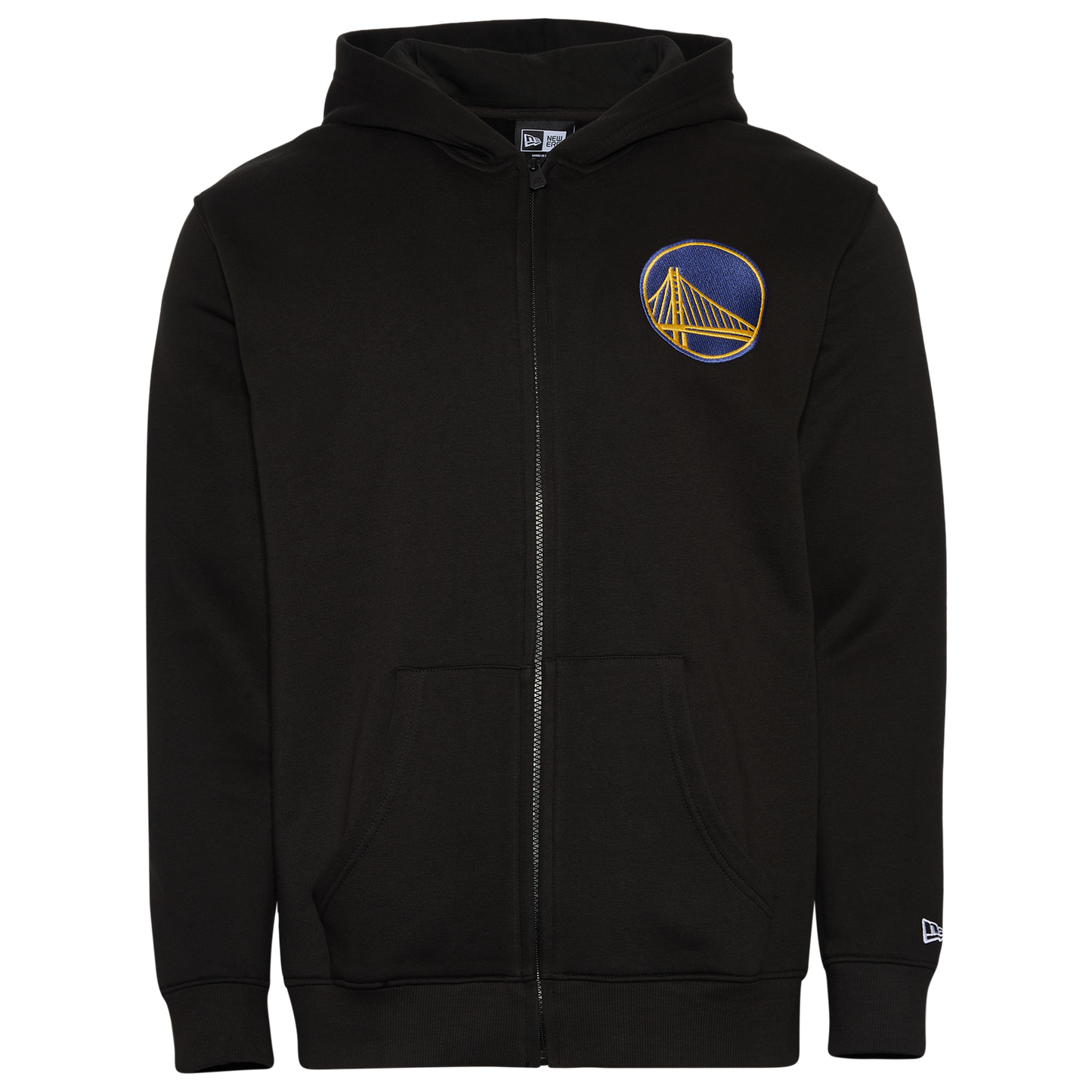 New Era Warriors Pullover Hoodie - Men's - Black/Multi