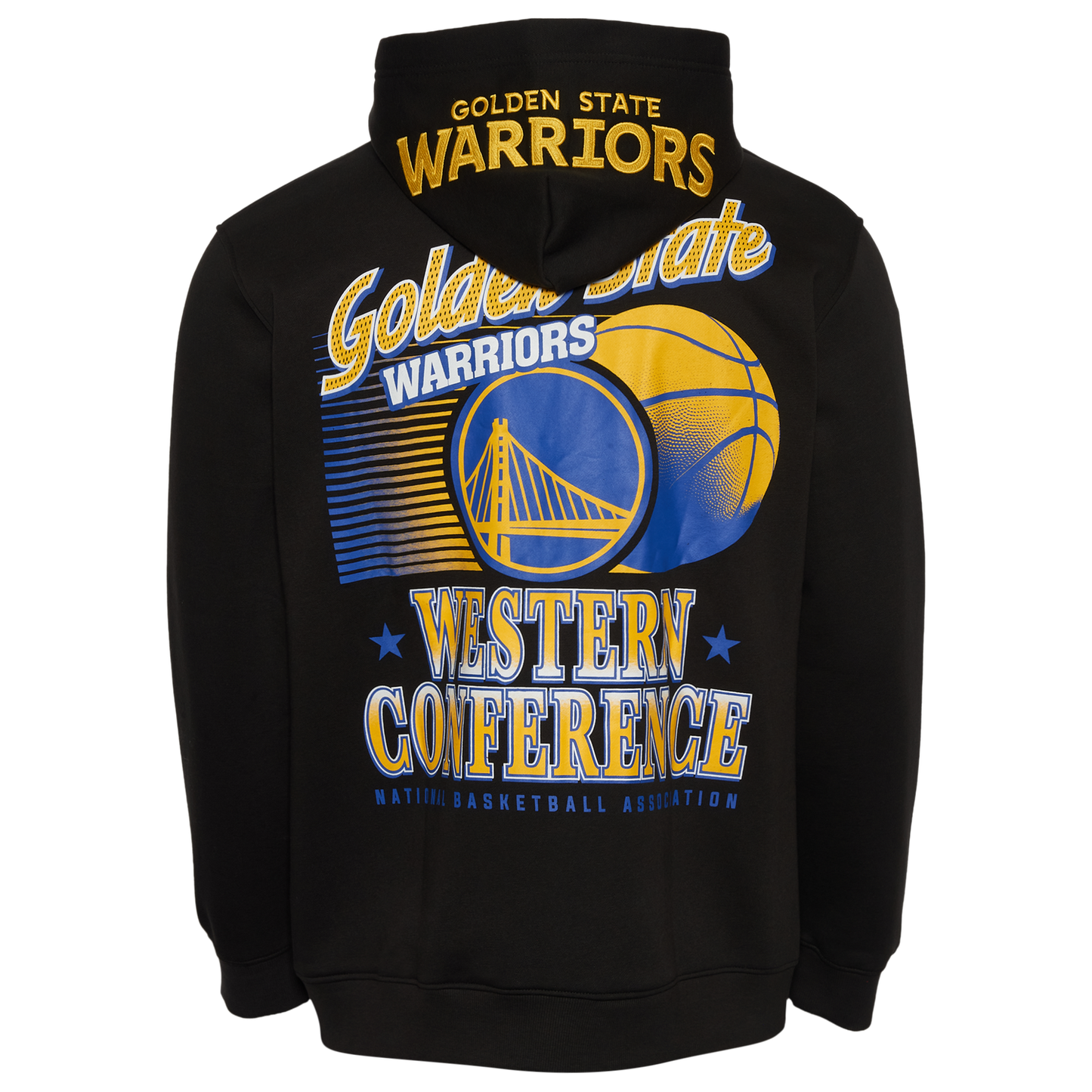 New Era Warriors Pullover Hoodie - Men's - Black/Multi