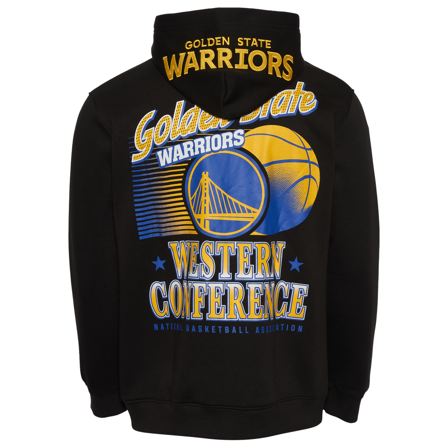 New Era Warriors Pullover Hoodie - Men's - Black/Multi