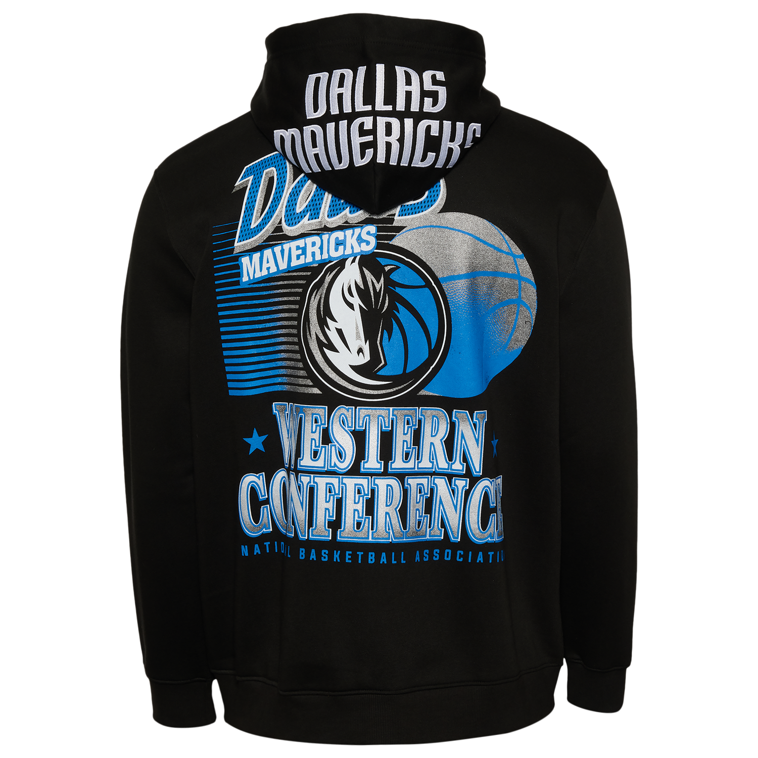 New Era Mavericks Pullover Hoodie - Men's - Black/Multi