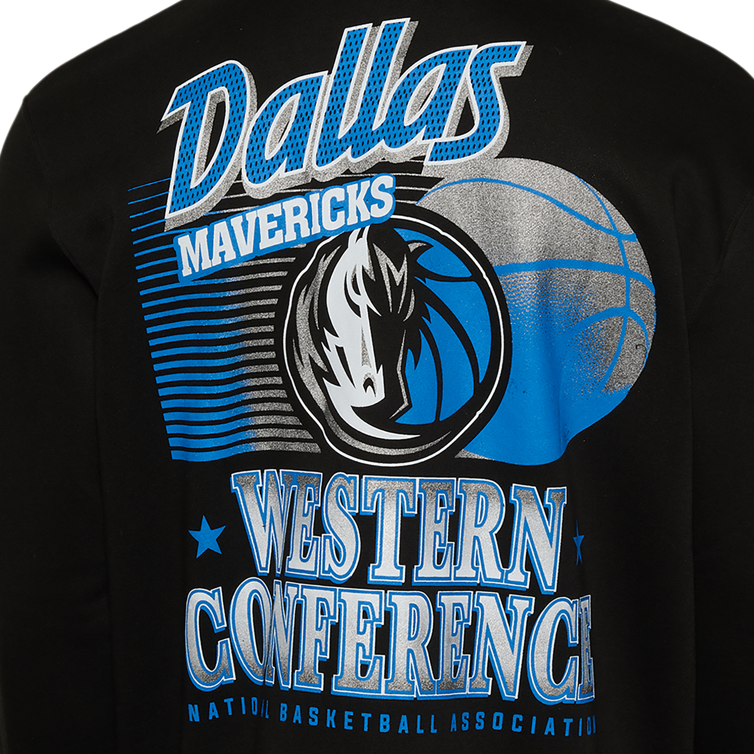 New Era Mavericks Pullover Hoodie - Men's - Black/Multi