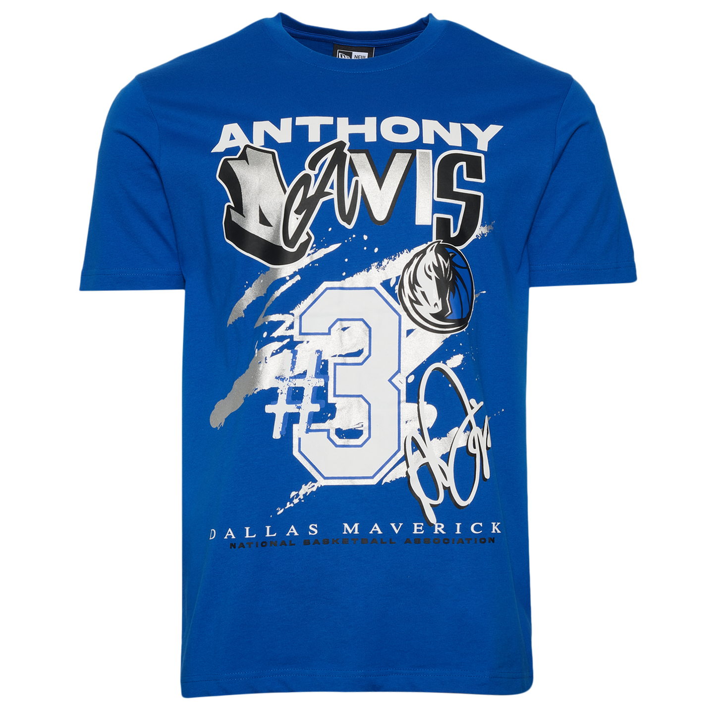 New Era Mavericks 3081 Oversize T-Shirt - Men's - Multi/Blue