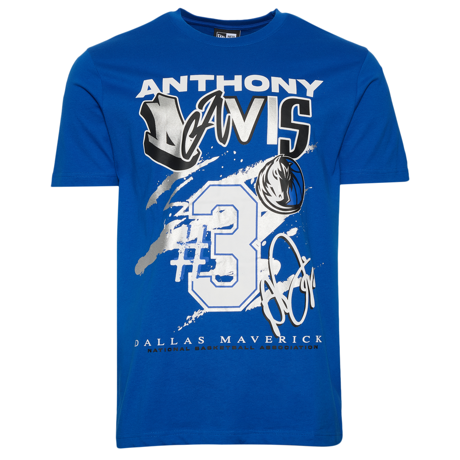 New Era Mavericks 3081 Oversize T-Shirt - Men's - Multi/Blue