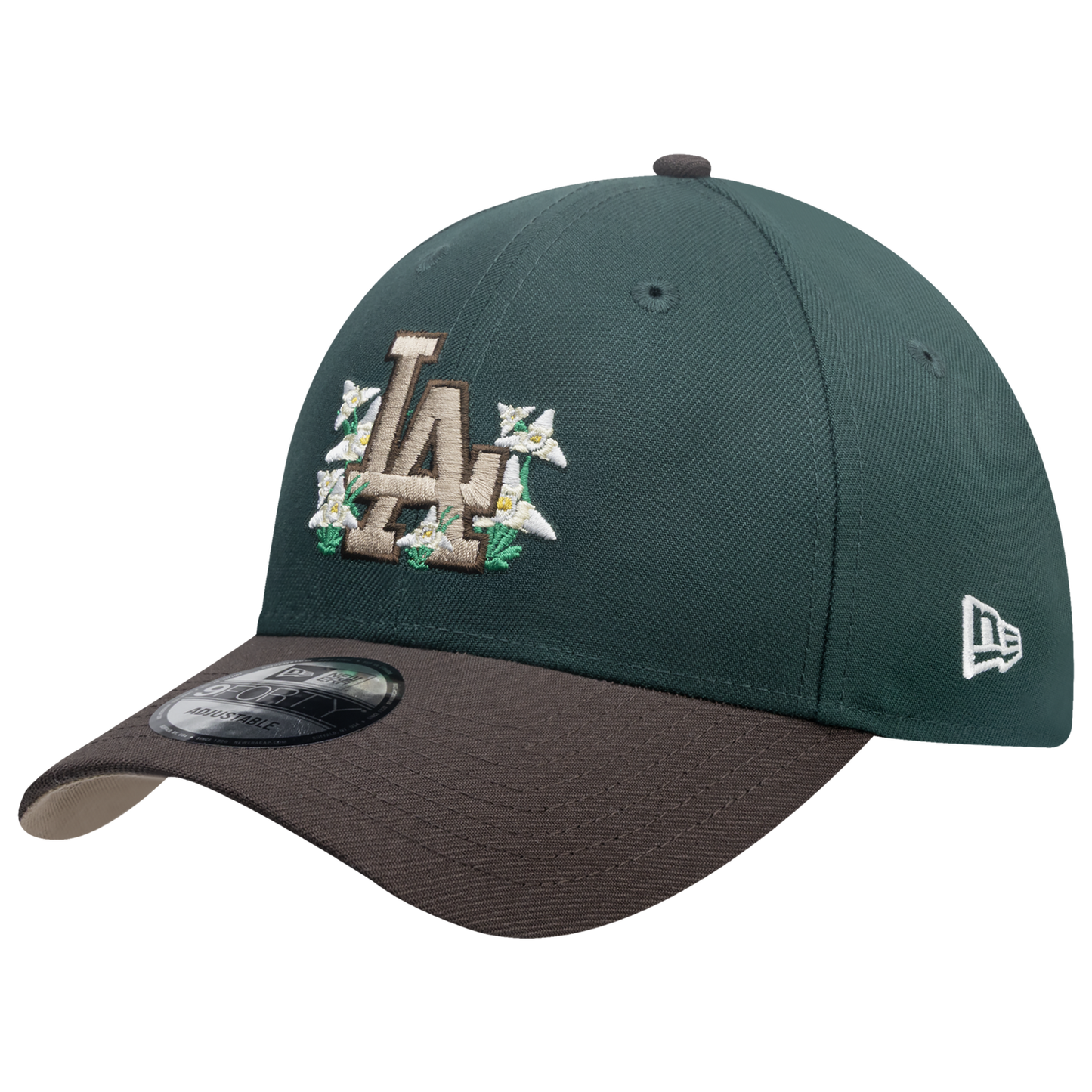 New Era Dodgers 9Forty City Element Guatemala Cap - Men's - Multi/Dark Green