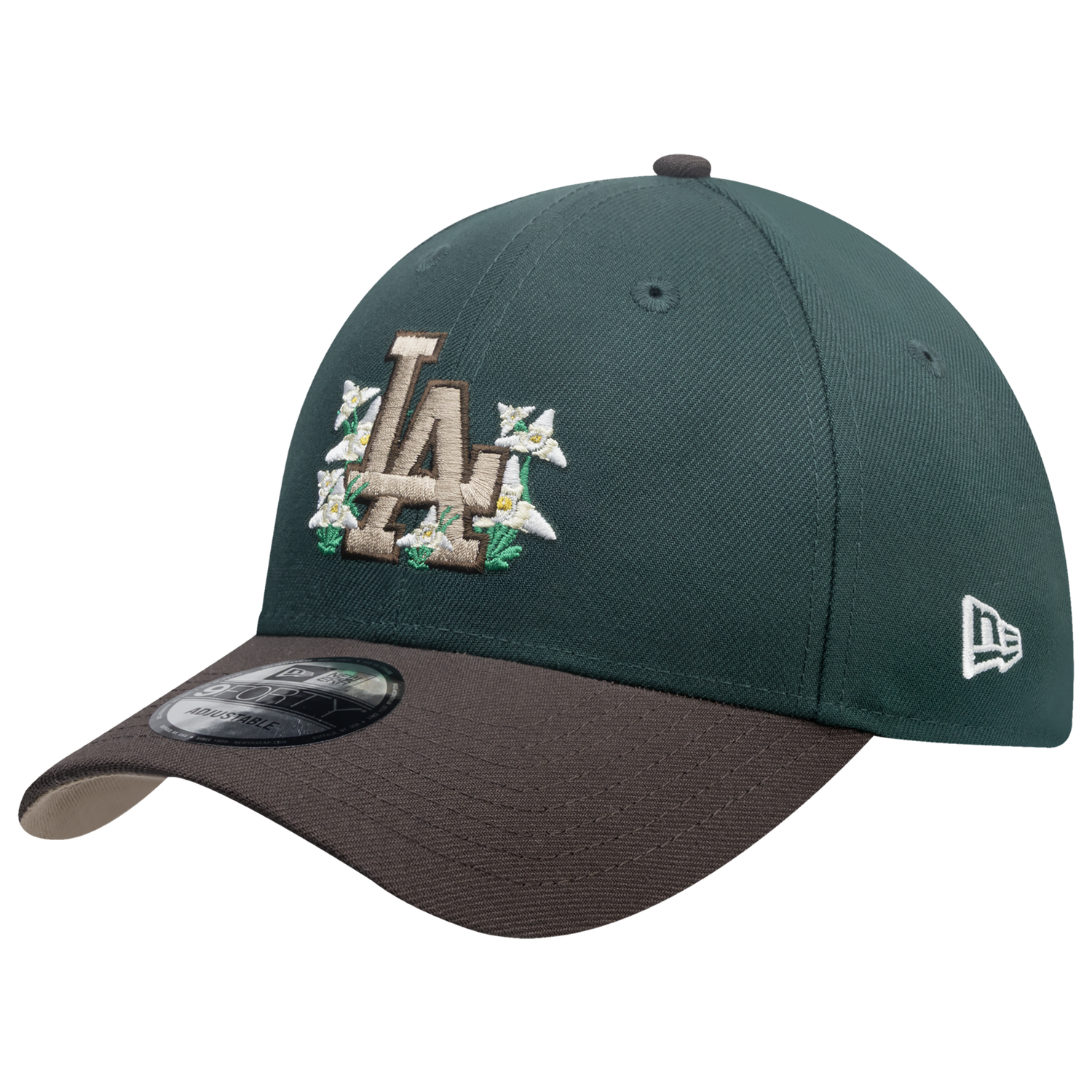 New Era Dodgers 9Forty City Element Guatemala Cap - Men's - Multi/Dark Green