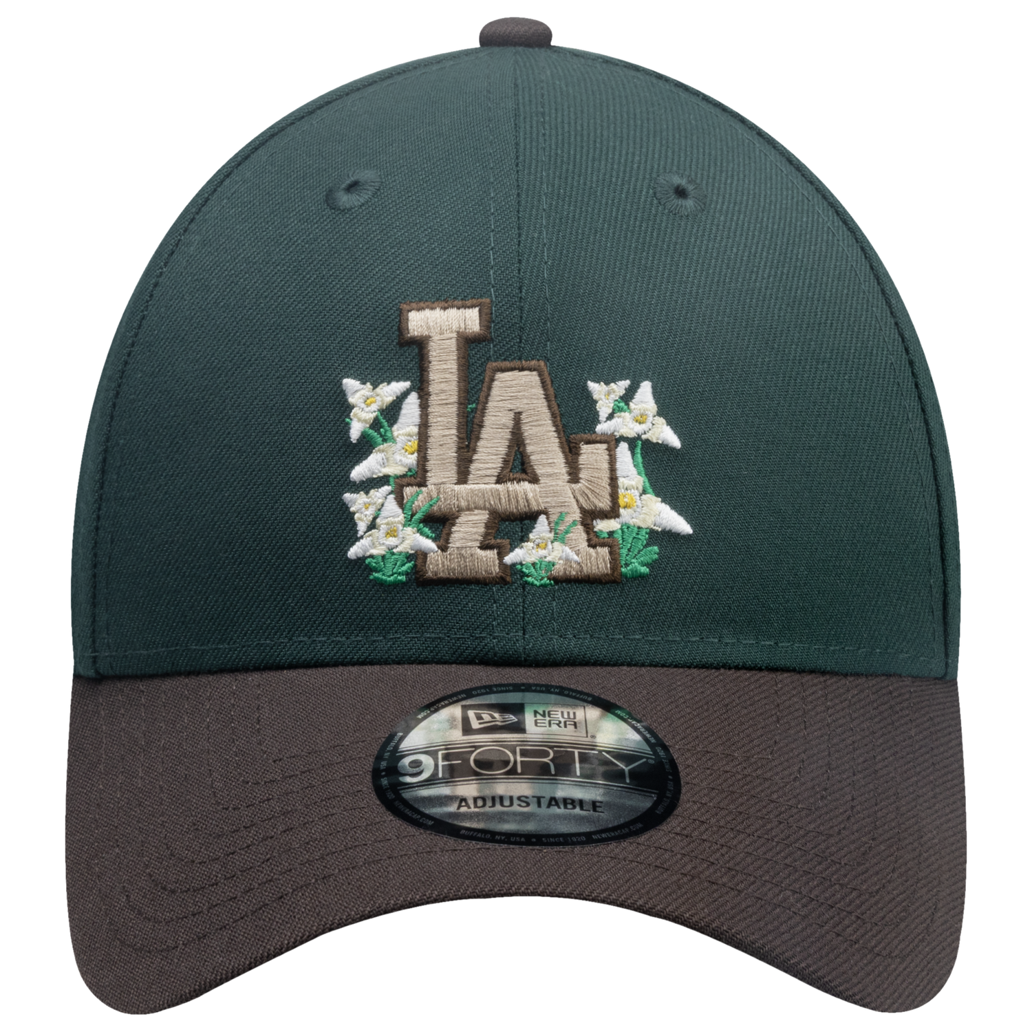New Era Dodgers 9Forty City Element Guatemala Cap - Men's - Multi/Dark Green